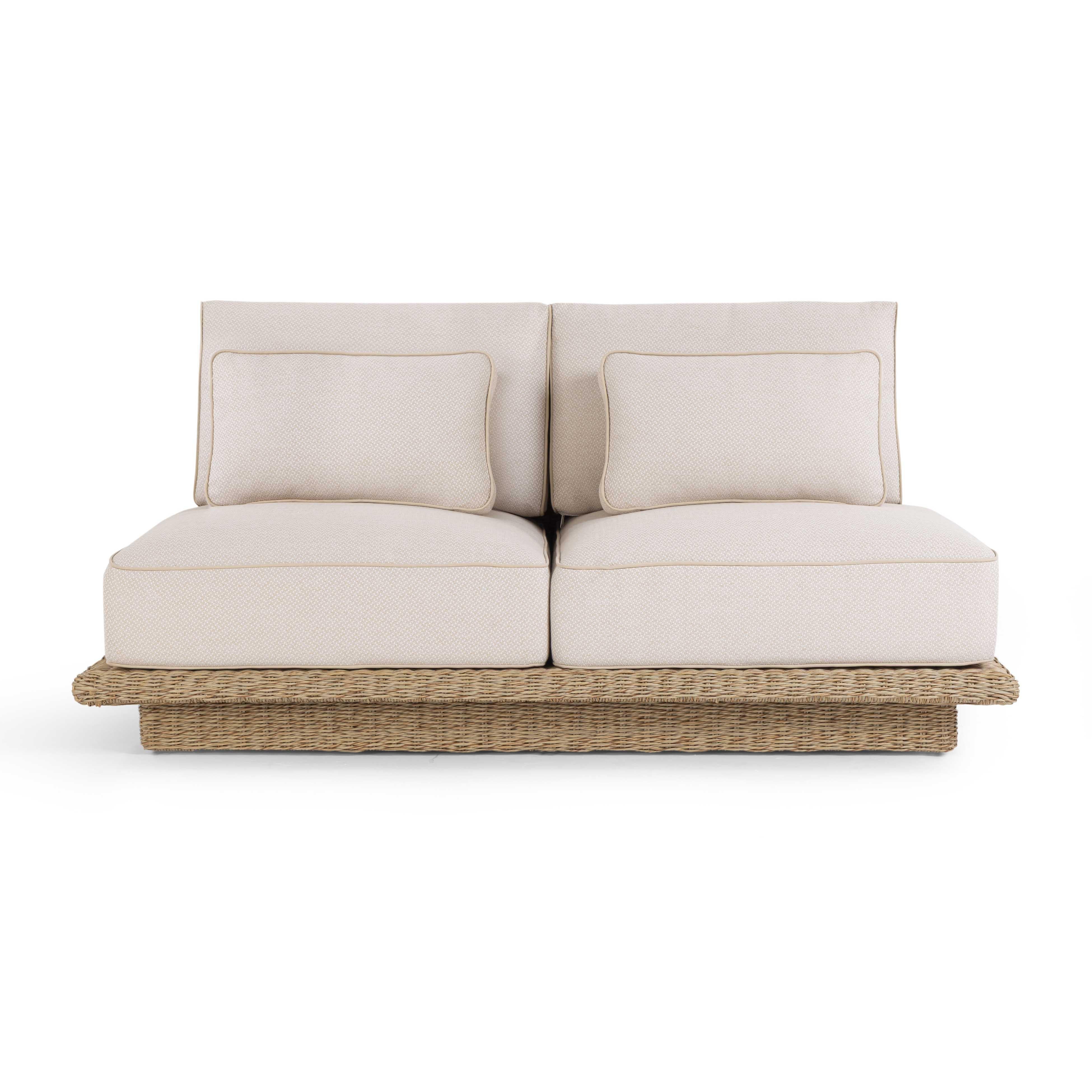 Mora Cream Outdoor Sofa - Image 10