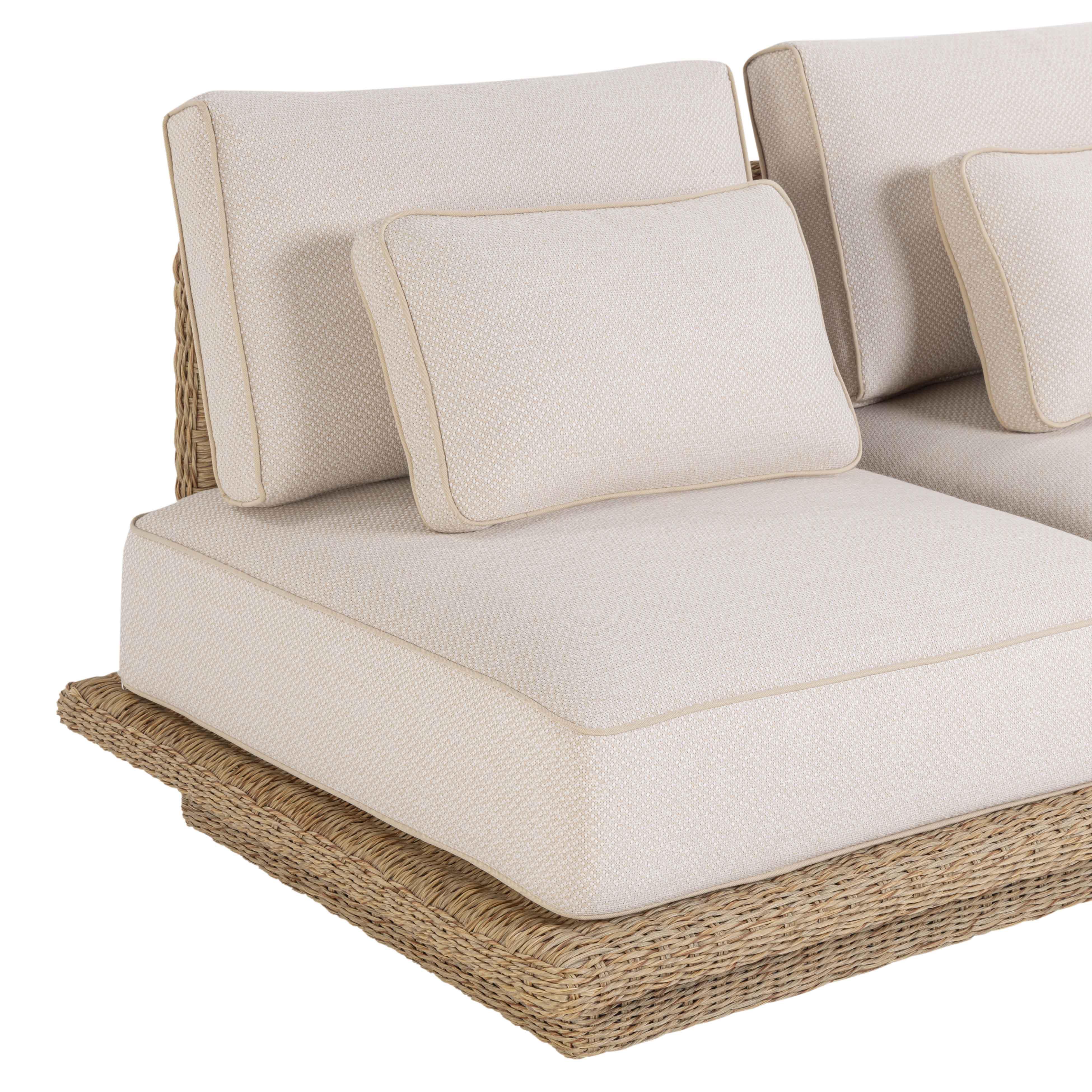 Mora Cream Outdoor Sofa - Image 6