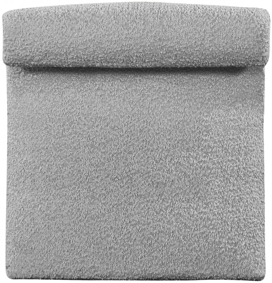 Mulberry Boucle Fabric Upholstered Accent Chair - Image 12