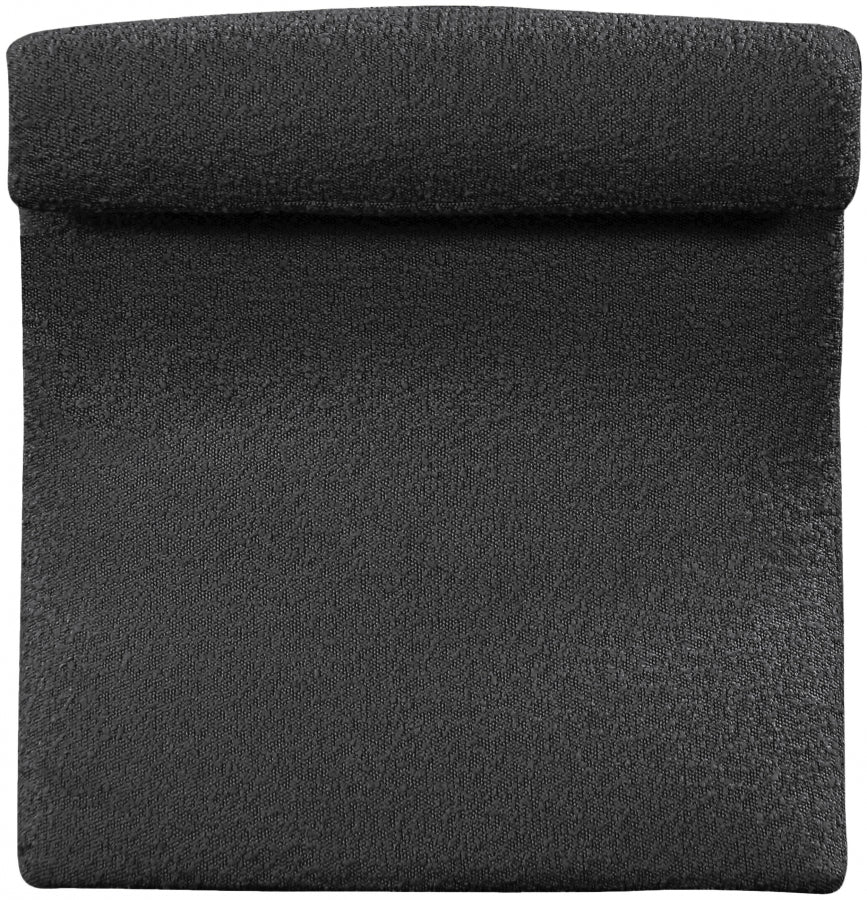 Mulberry Boucle Fabric Upholstered Accent Chair - Image 3