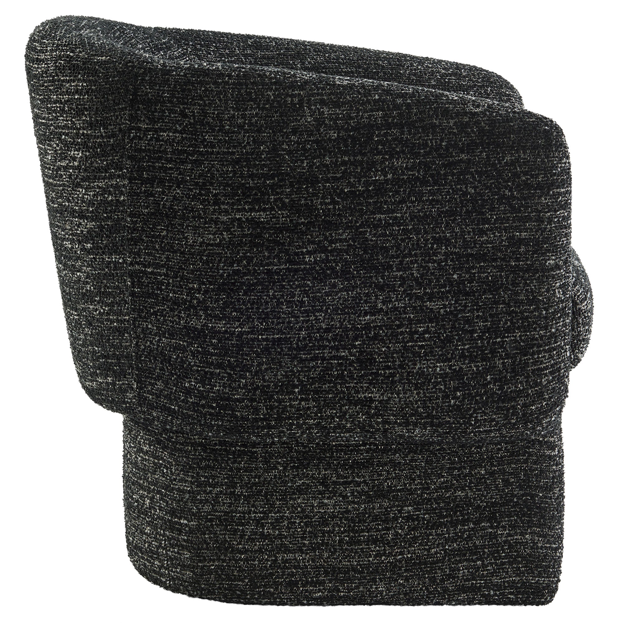 Muse Boucle Fabric Barrel Accent Chair - Image 14