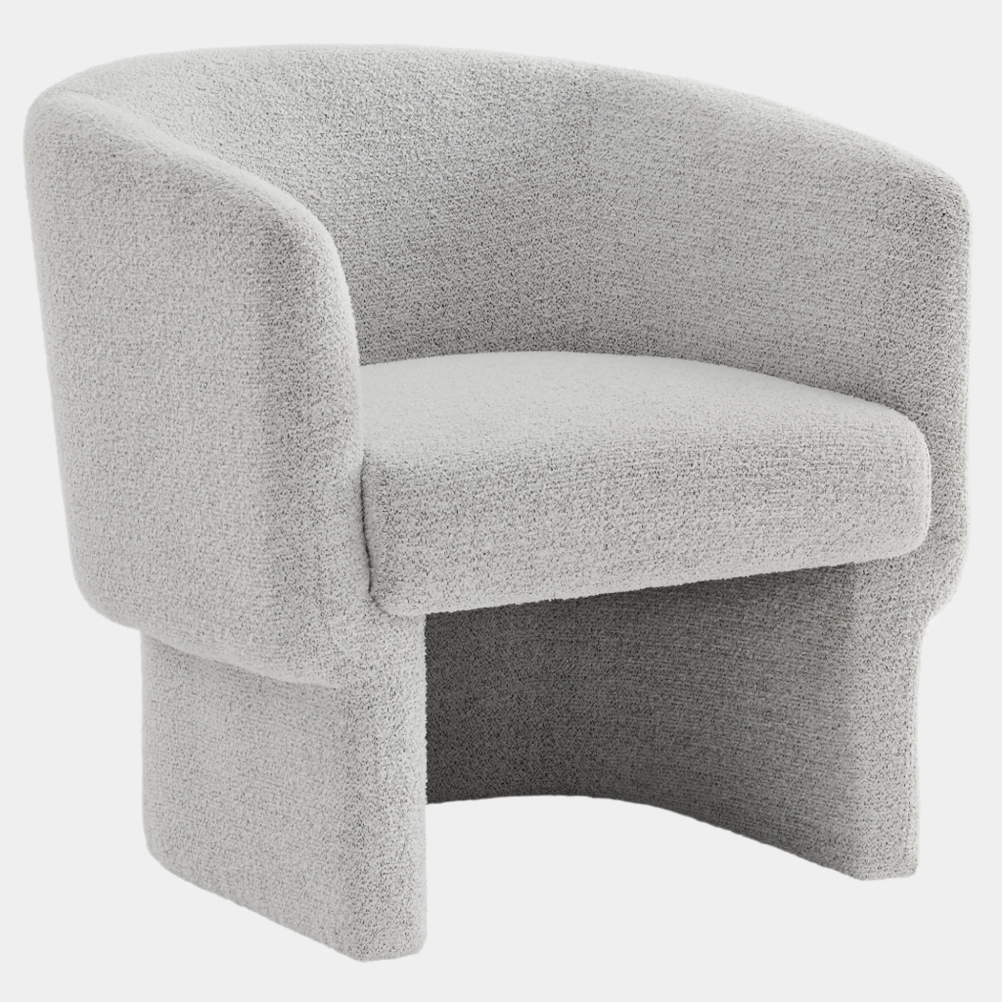 Muse Boucle Fabric Barrel Accent Chair - Image 28