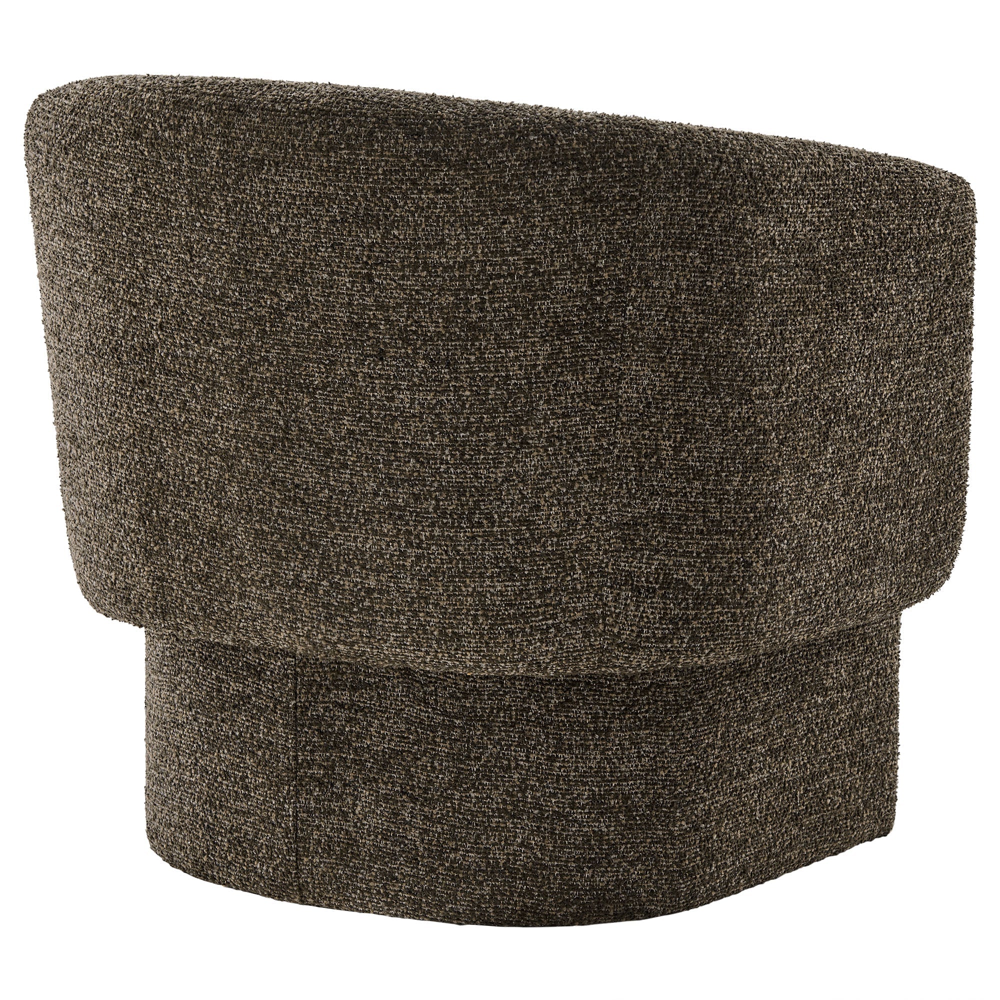 Muse Boucle Fabric Barrel Accent Chair - Image 4