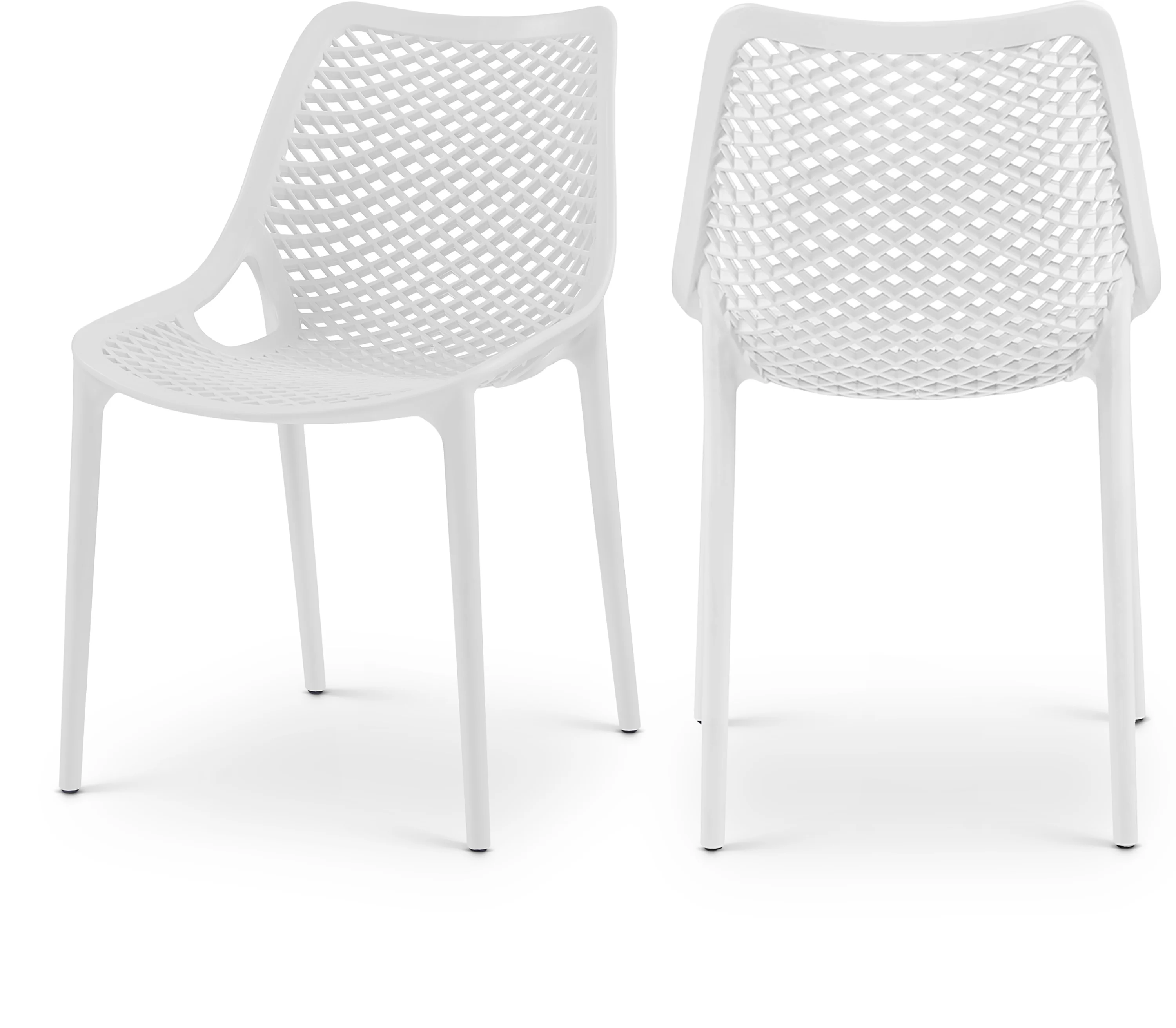 Mykonos Plastic Outdoor Patio Dining Chair - Image 20