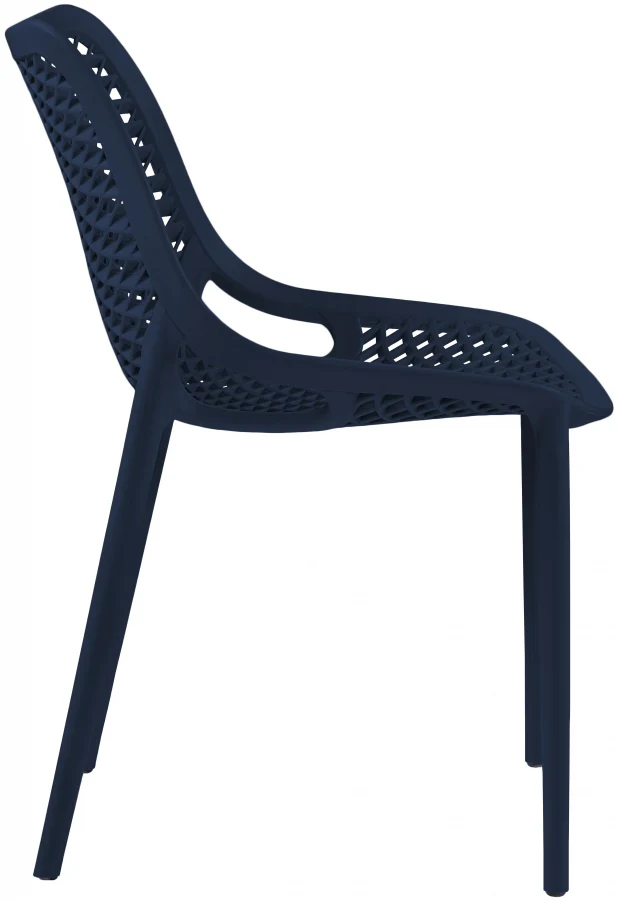 Mykonos Plastic Outdoor Patio Dining Chair - Image 33