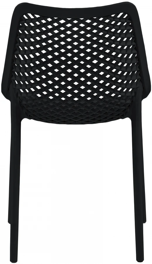 Mykonos Plastic Outdoor Patio Dining Chair - Image 4