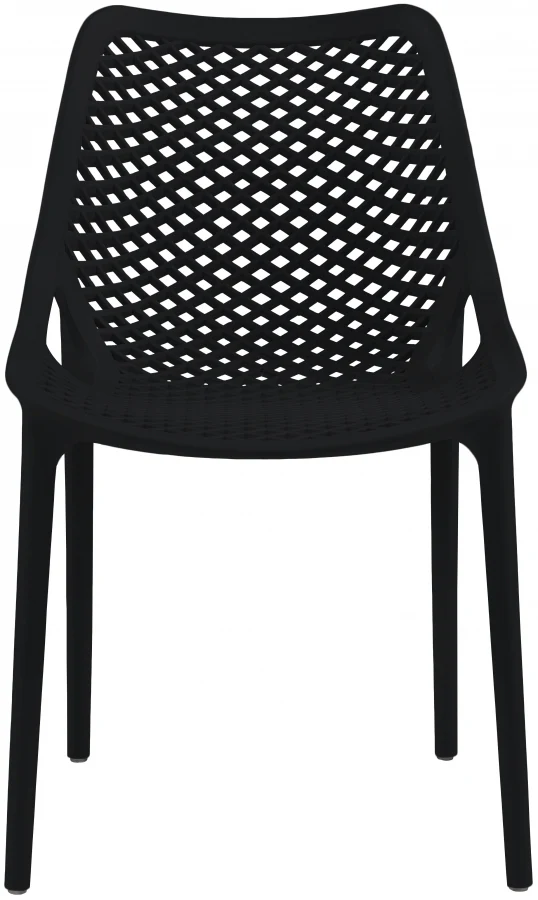 Mykonos Plastic Outdoor Patio Dining Chair - Image 5