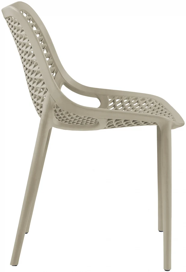 Mykonos Plastic Outdoor Patio Dining Chair - Image 60