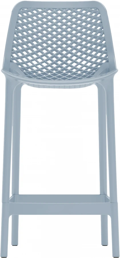 Mykonos Plastic Outdoor Patio Stools - Set of 4 - Image 37