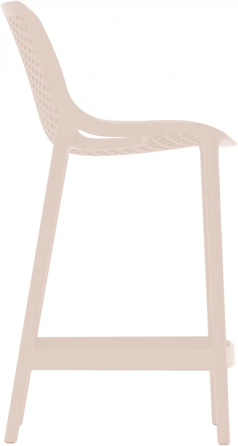 Mykonos Plastic Outdoor Patio Stools - Set of 4 - Image 62