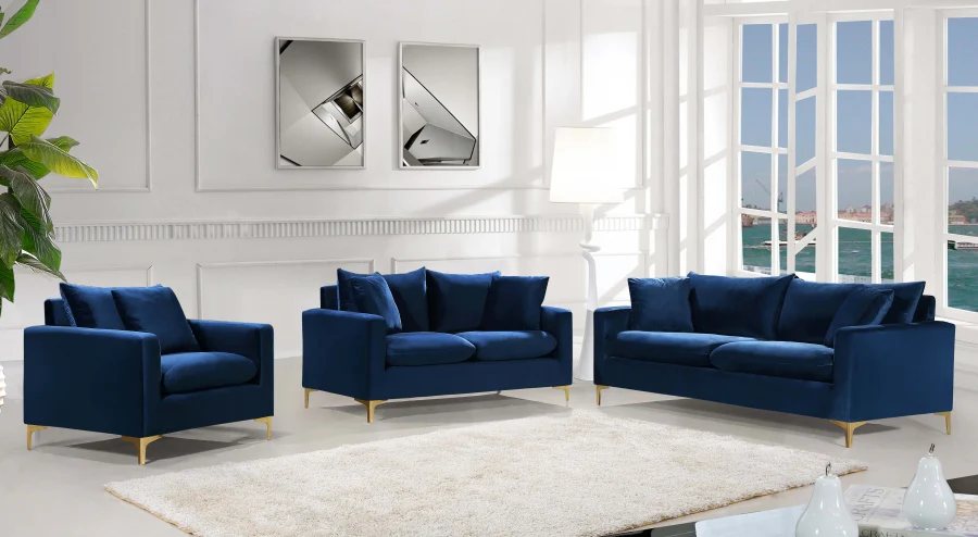 Naomi Velvet Upholstered Chair - Image 31