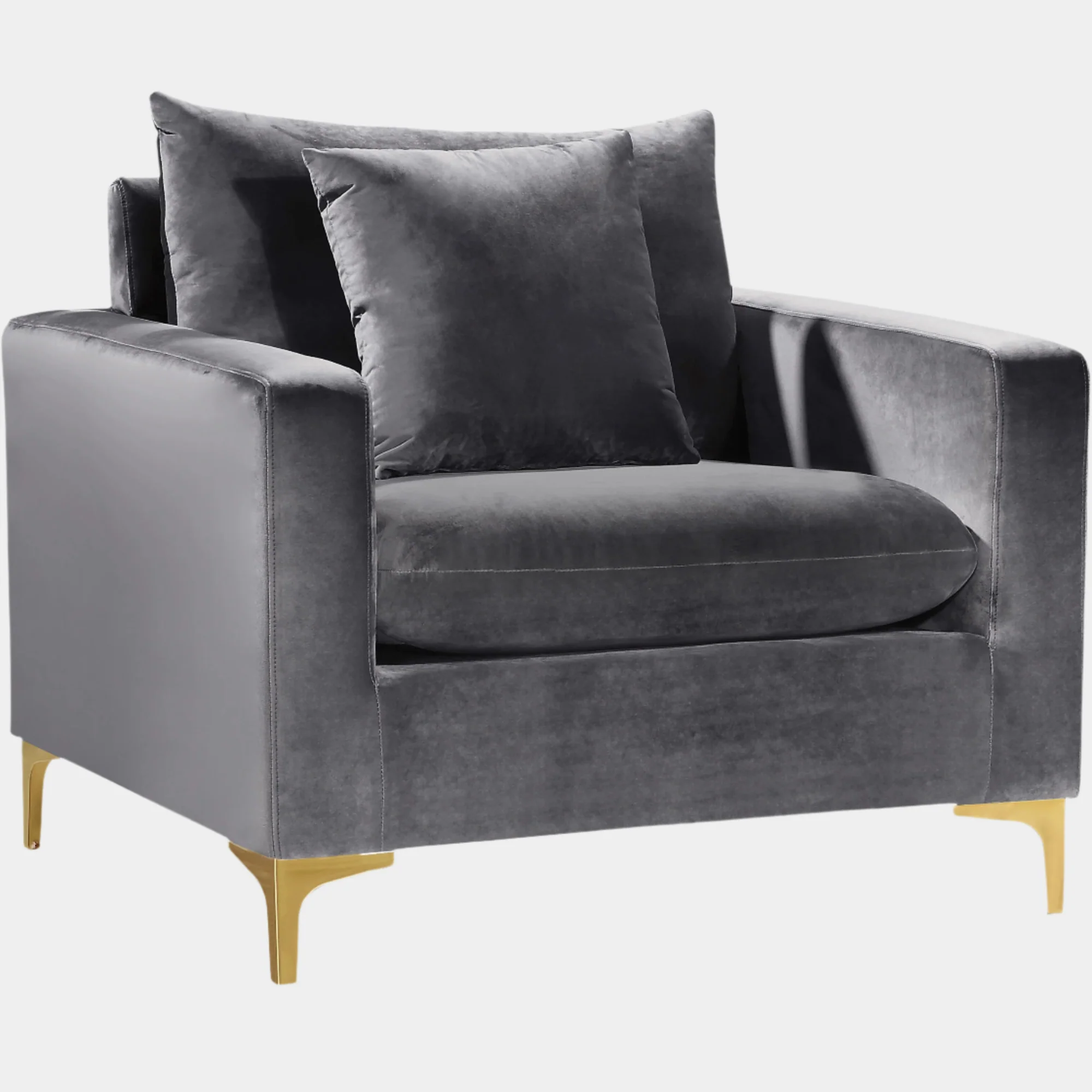 Naomi Velvet Upholstered Chair - Image 8