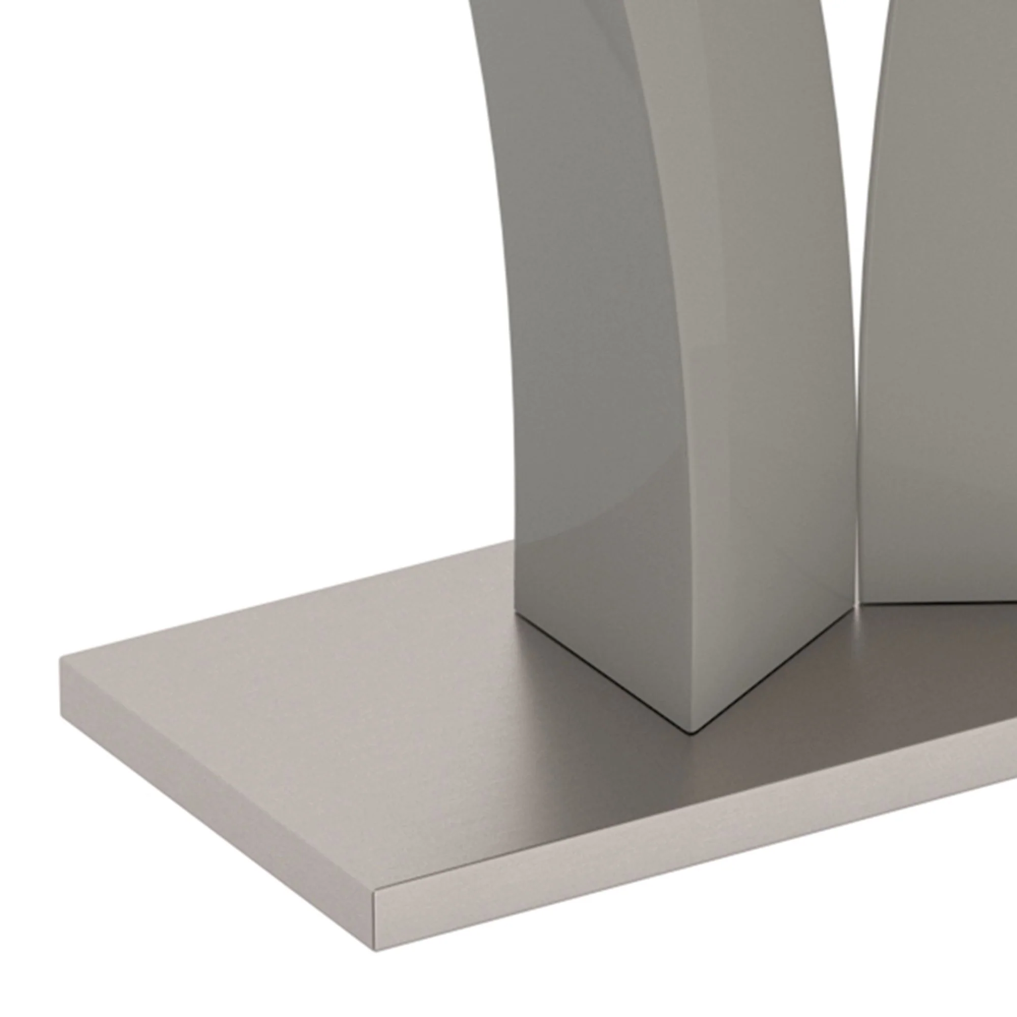 Napoli Console Table in Light Grey - Image 6