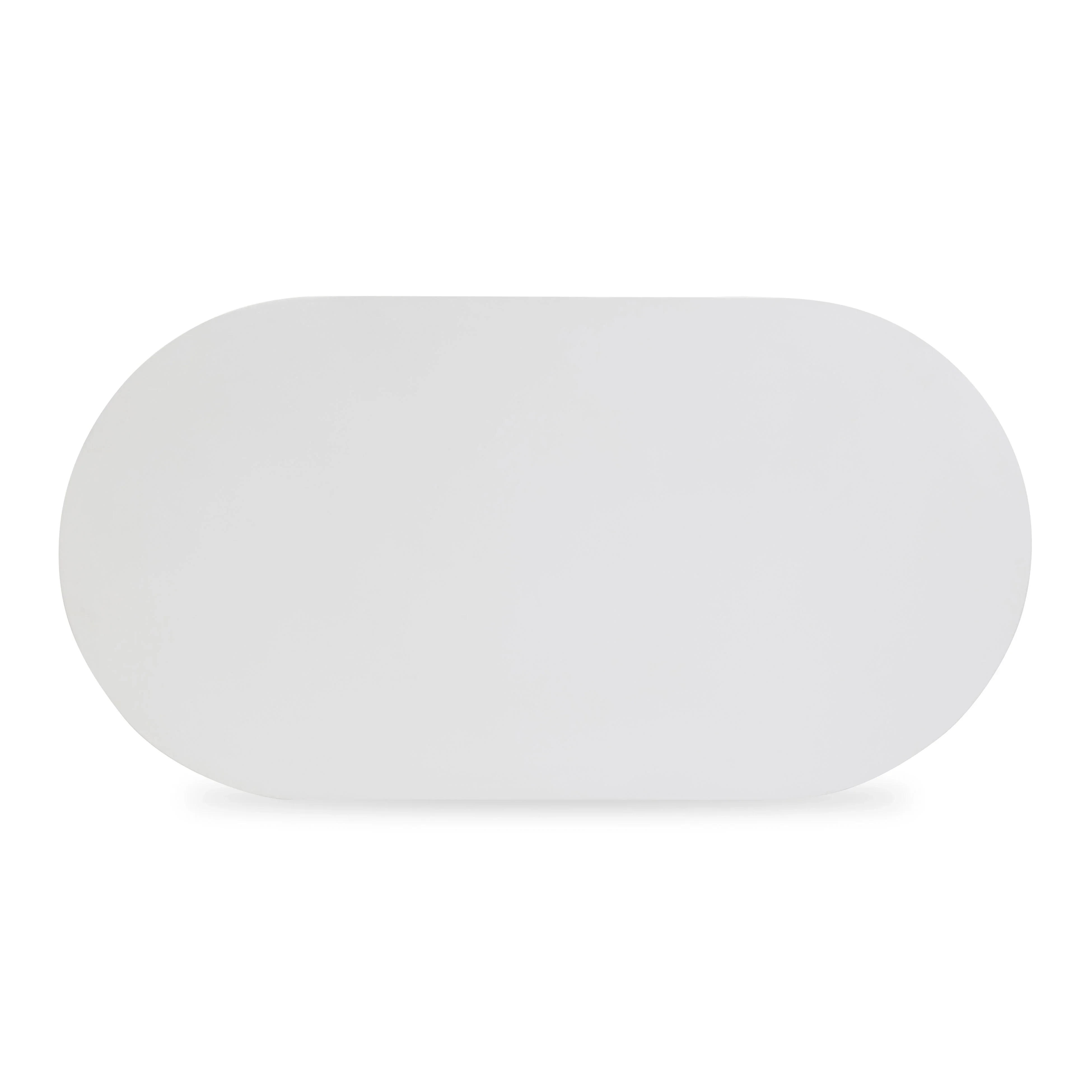 Nara 84" Pure White Indoor/Outdoor Concrete Dining Table - Image 7