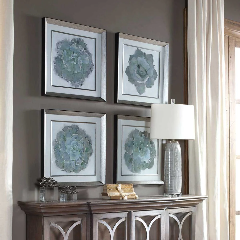 Natural Beauties Framed Prints, S/4 - Image 2