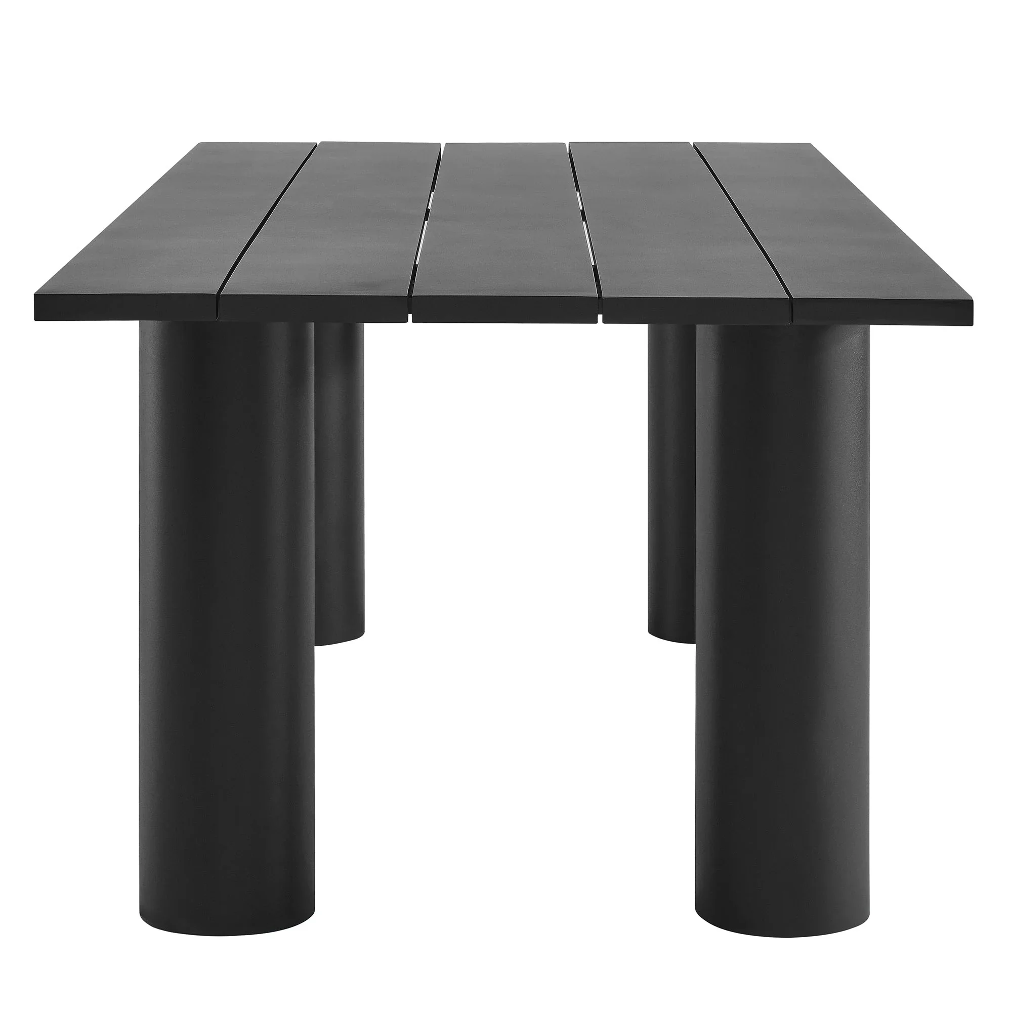 Nautica 7-Piece Rectangular Outdoor Patio Aluminum Dining Table and Chairs Set - Image 33