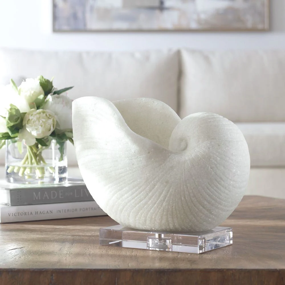 Nautilus Shell Sculpture - Image 2