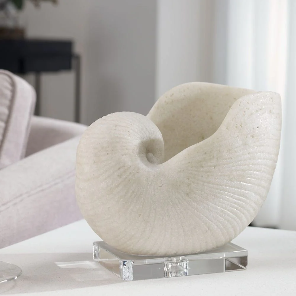 Nautilus Shell Sculpture - Image 5