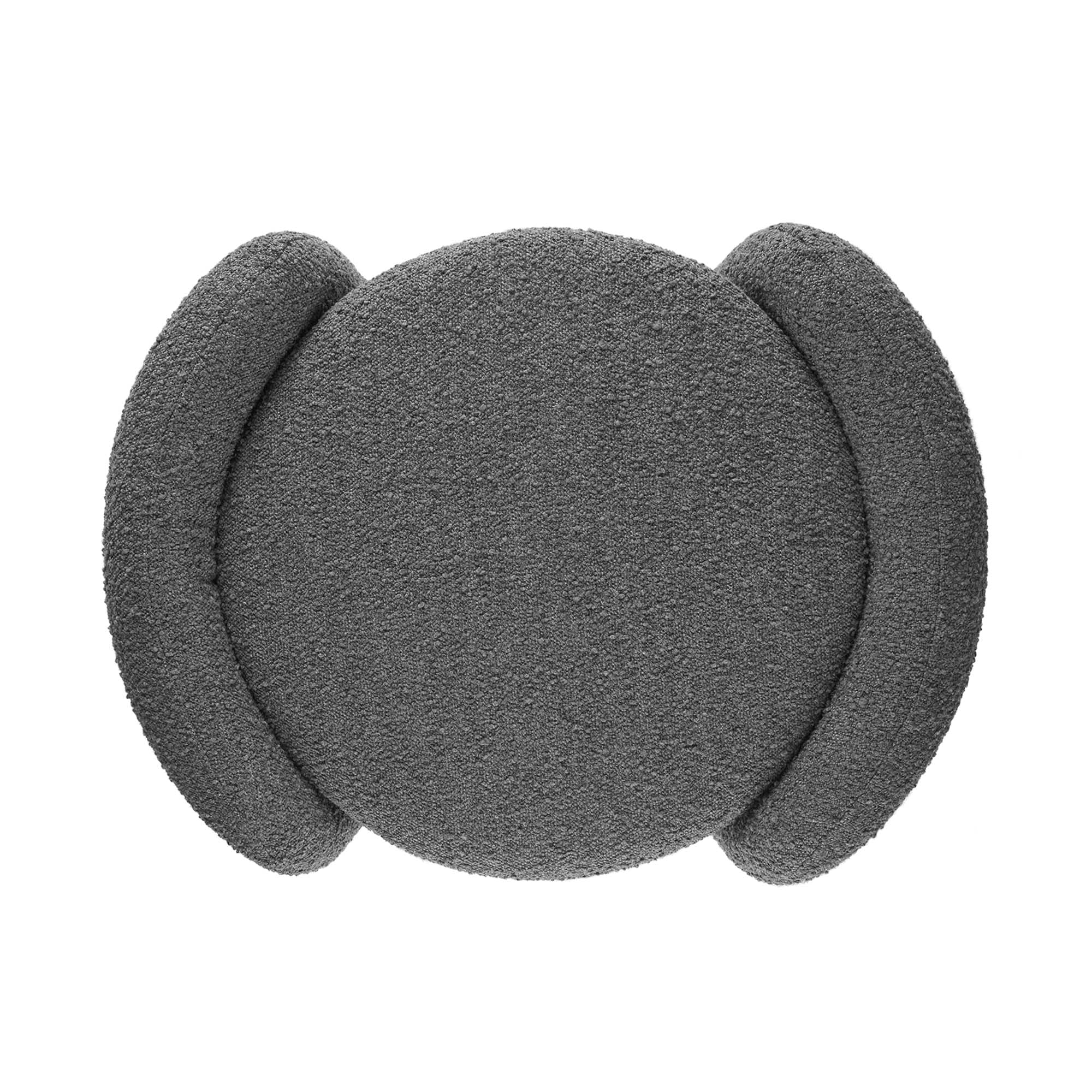 Nebula Boucle Upholstered Ottoman - Image 7