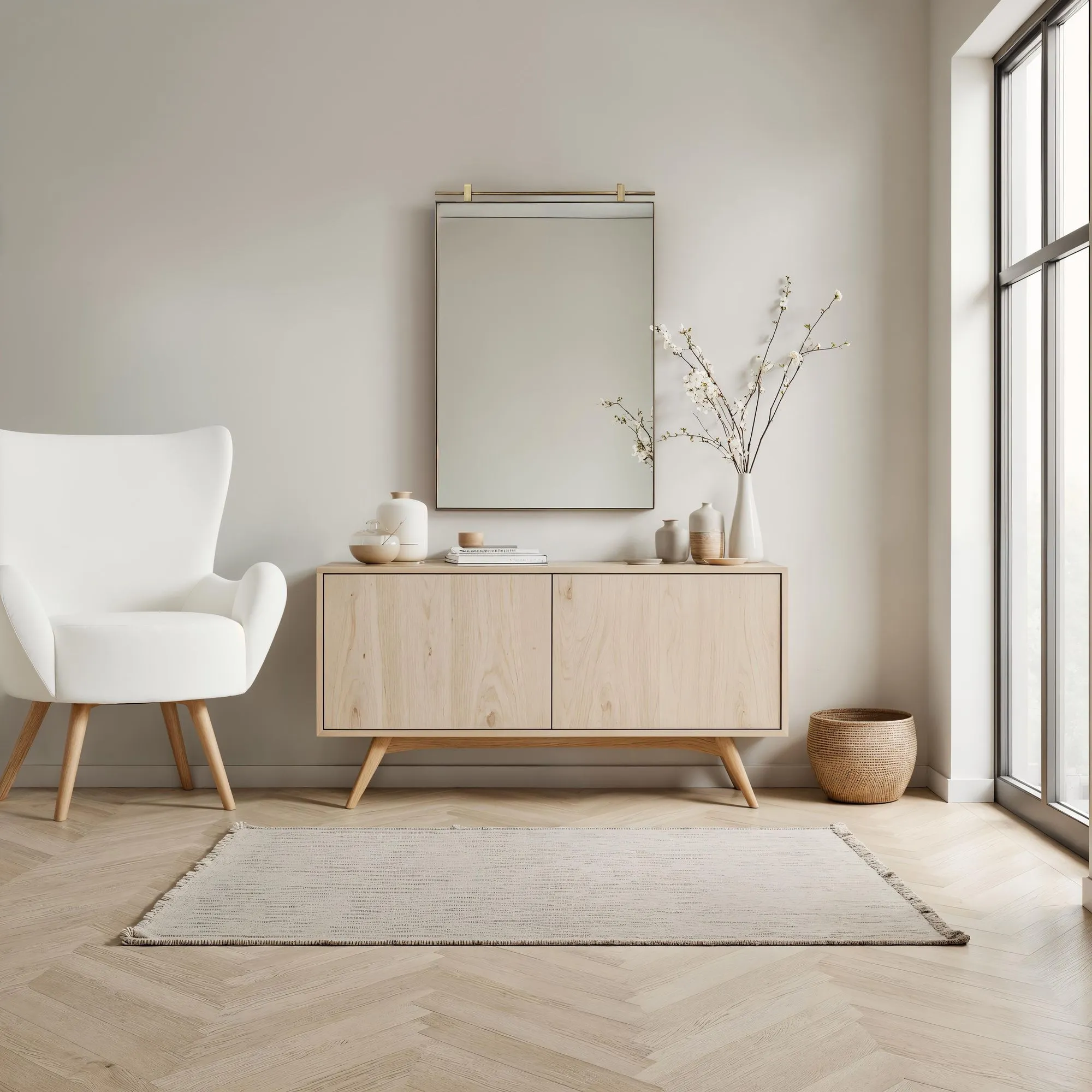 Neem Wall Mirror - Image 2