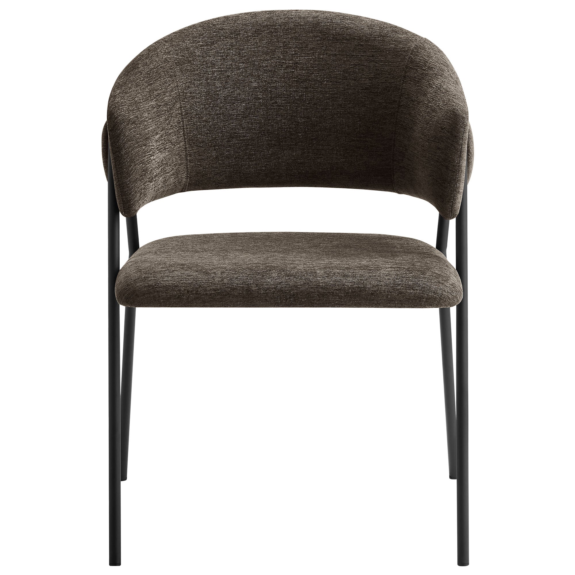 Nella Upholstered Heathered Chenille Dining Chairs Set of 2 - Image 14