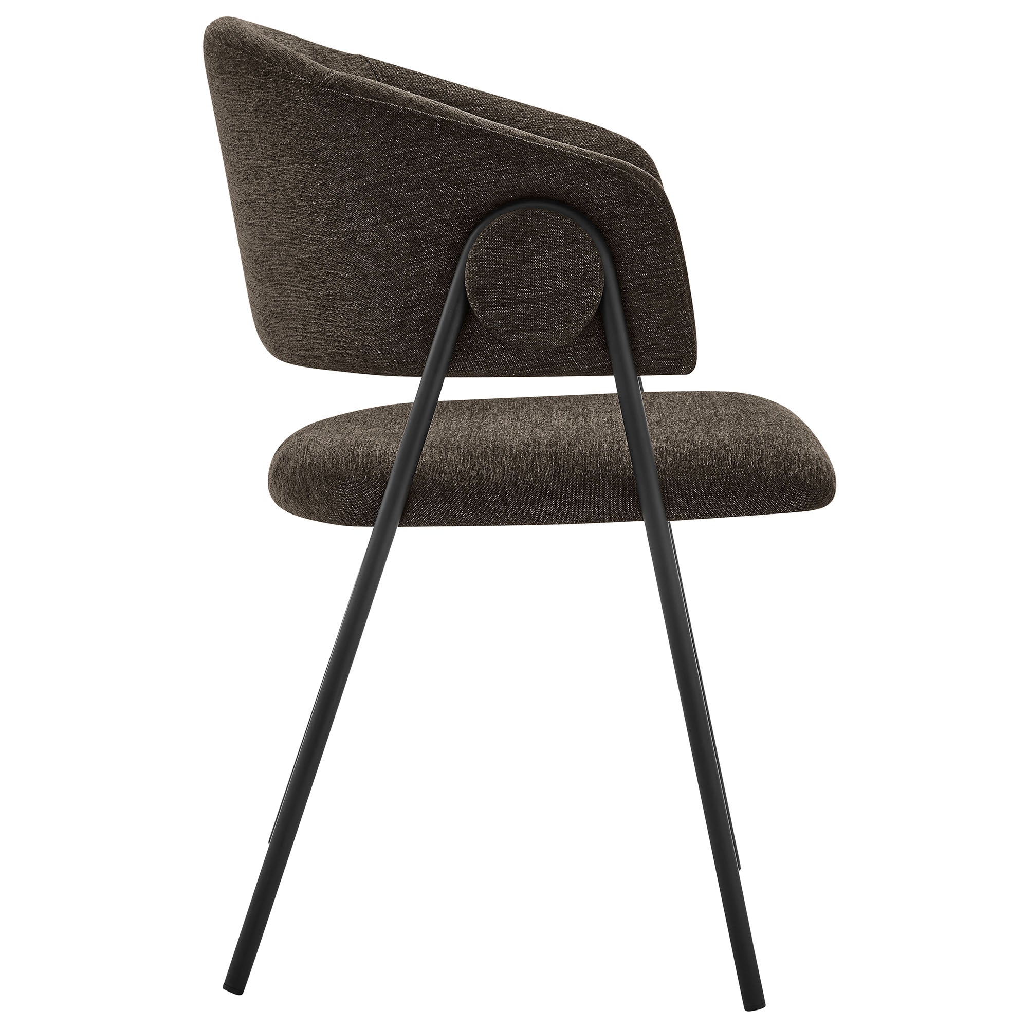 Nella Upholstered Heathered Chenille Dining Chairs Set of 2 - Image 16