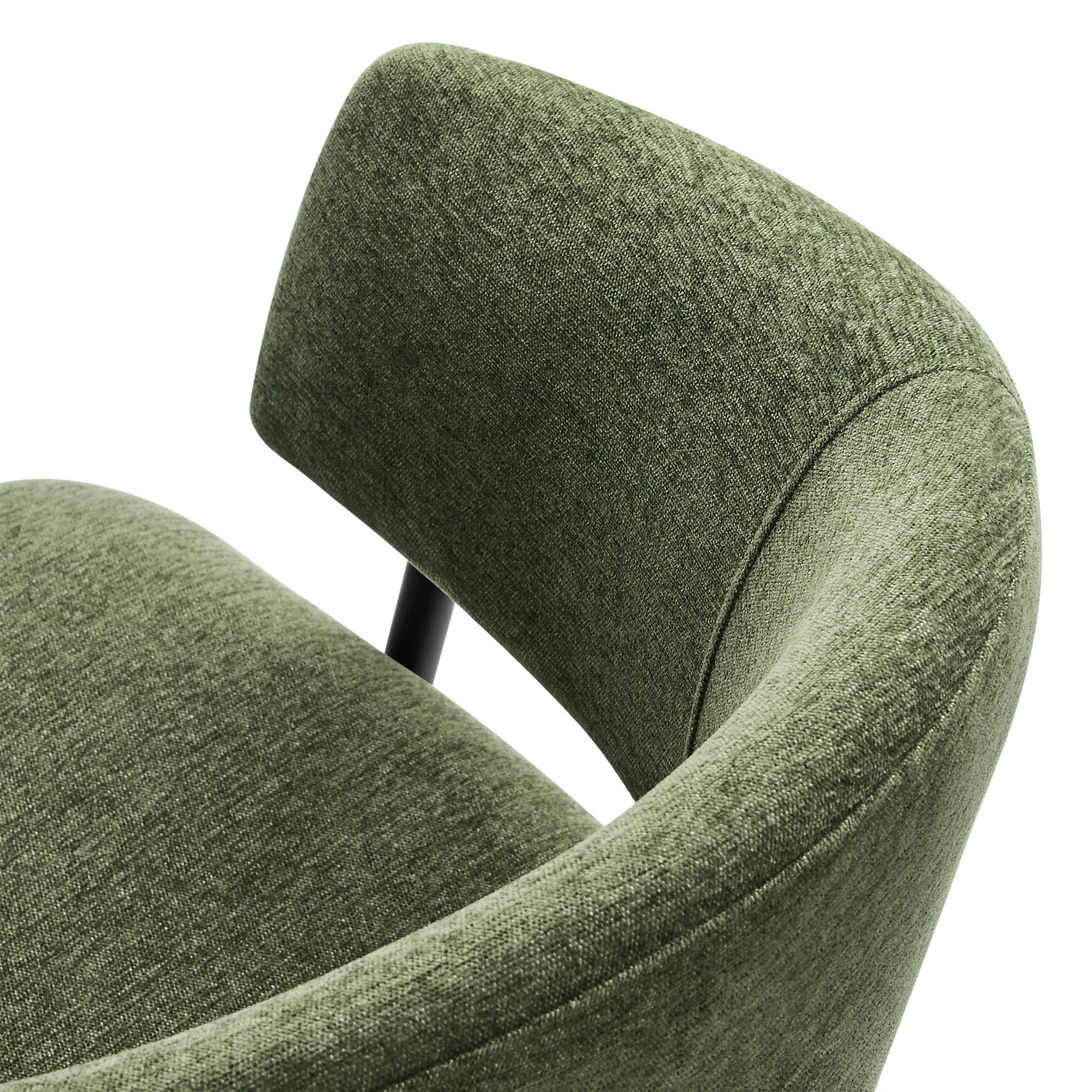 Nella Upholstered Heathered Chenille Dining Chairs Set of 2 - Image 28