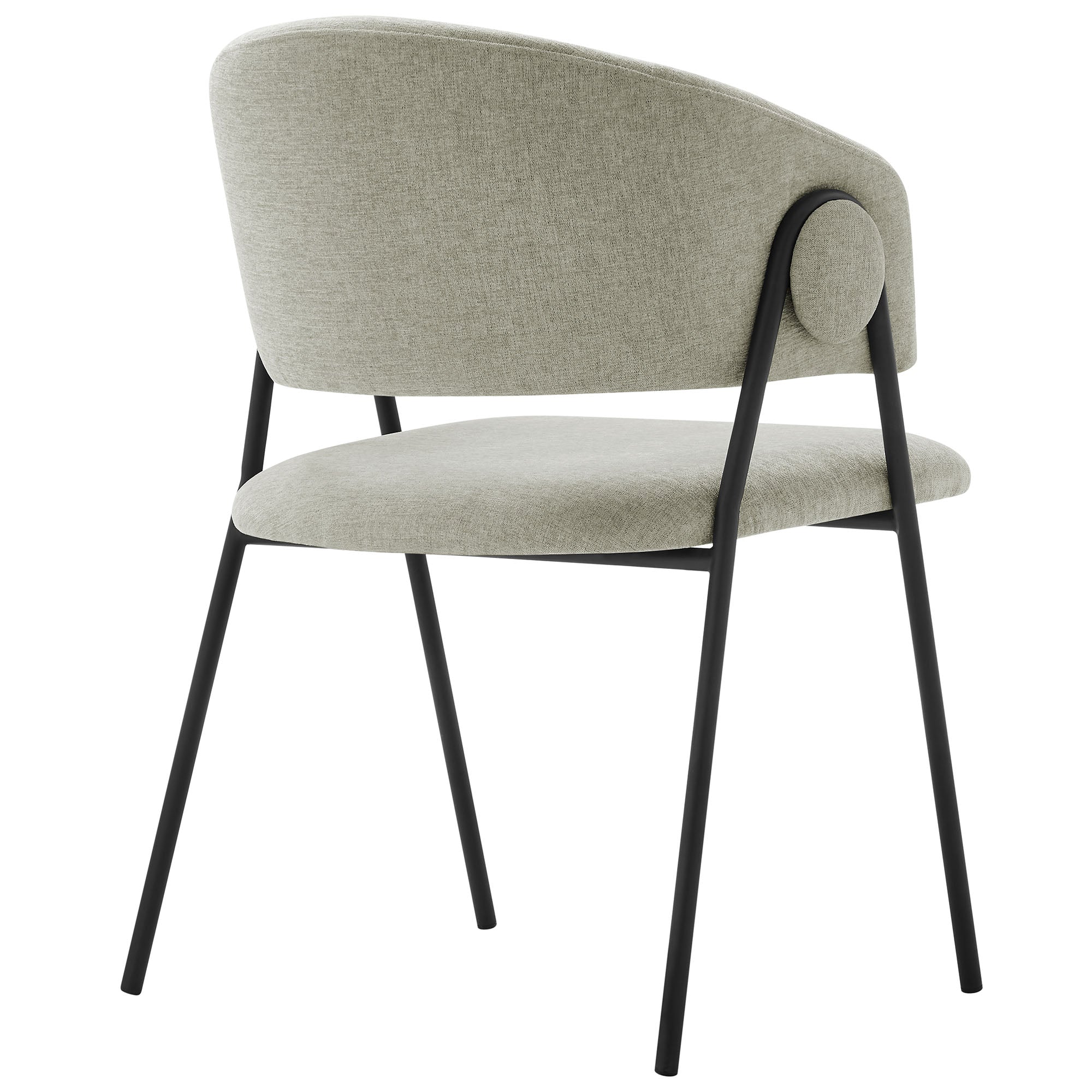 Nella Upholstered Heathered Chenille Dining Chairs Set of 2 - Image 37