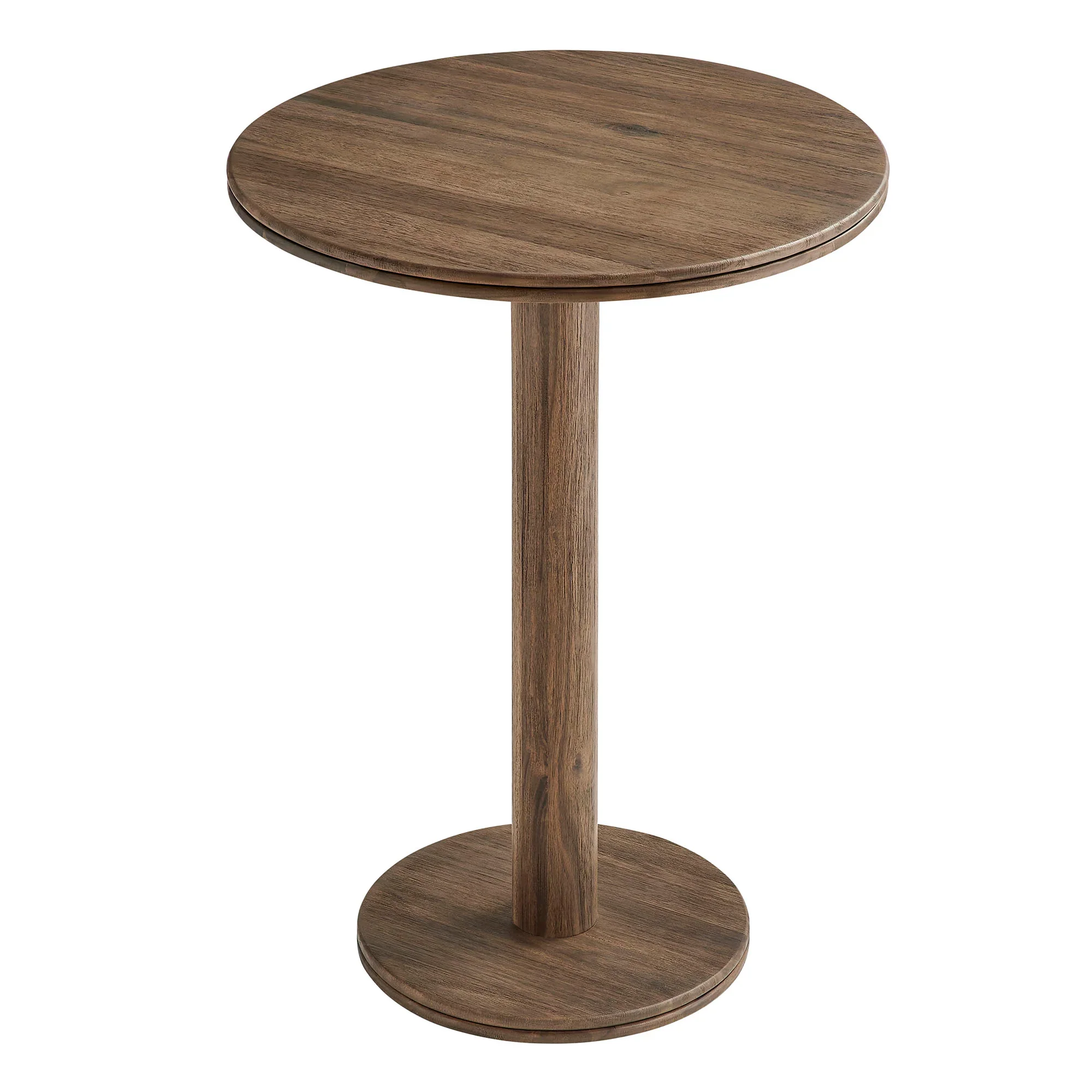 Neo 5-Piece Round Indoor - Outdoor Round Patio Bar Table And Stool Set - Image 17