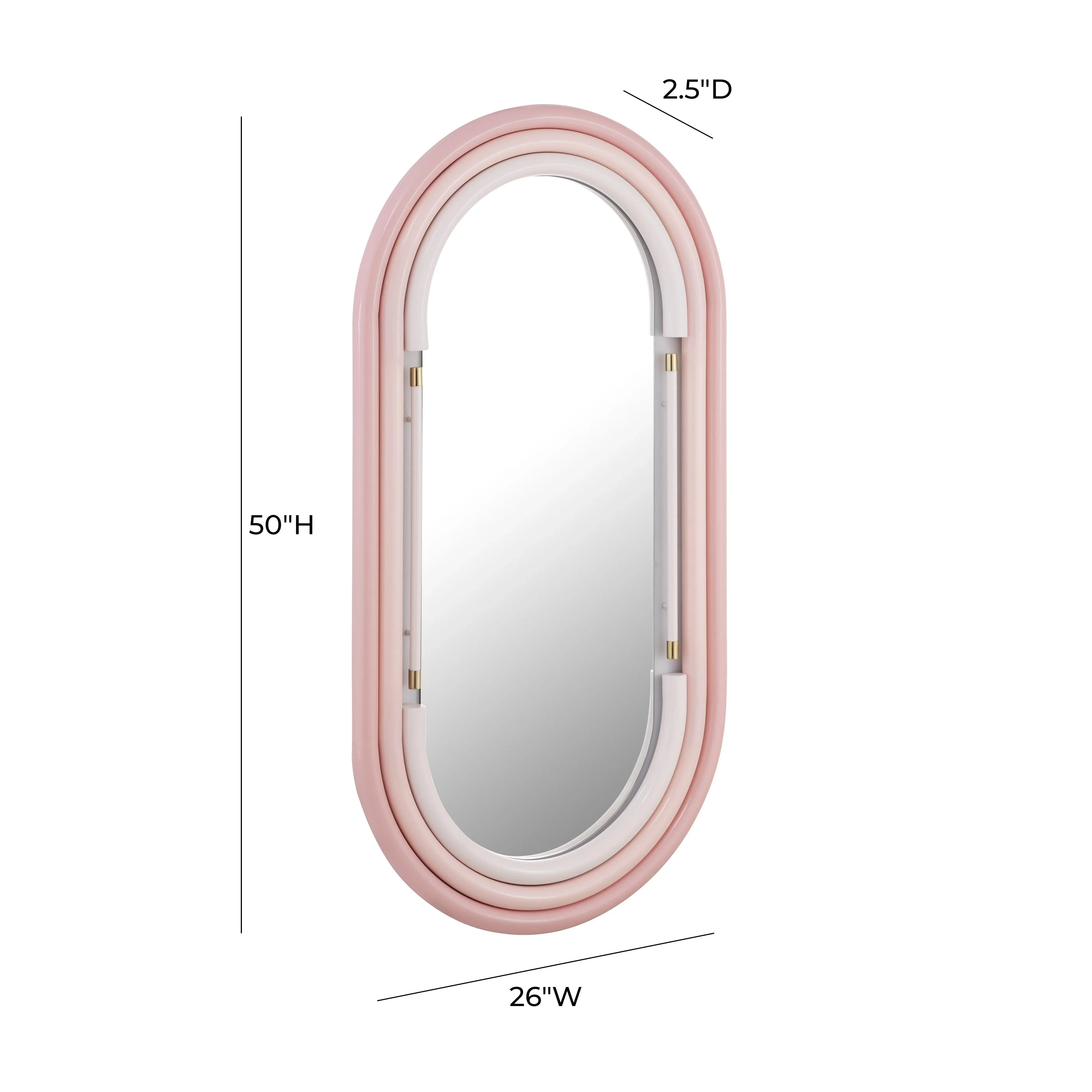 Neon Oval Wall Mirror (26"X50"-28"X58") - Image 20