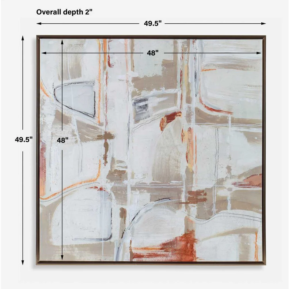 Neutral Nirvana Framed Canvas - Image 6