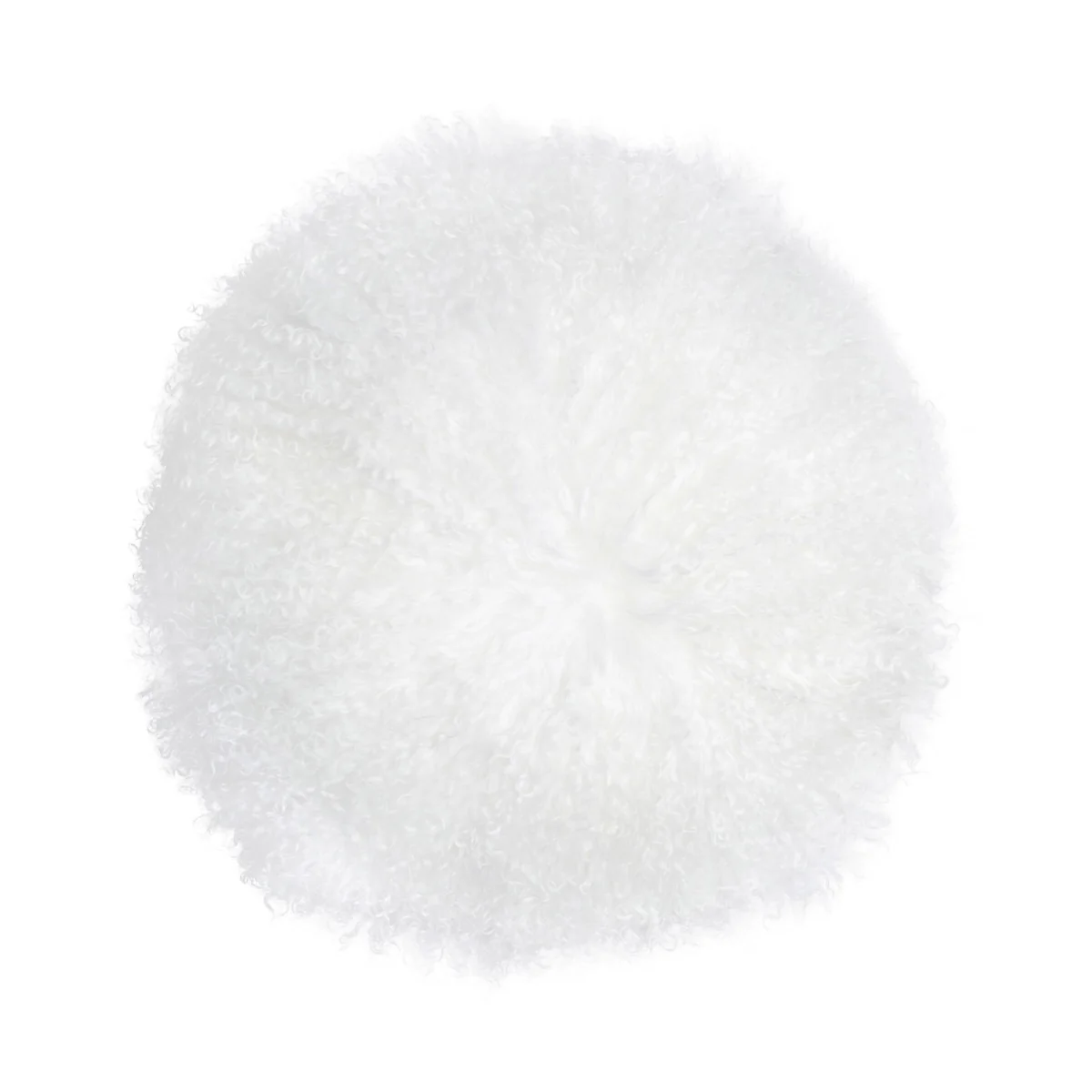 New Zealand  Sheepskin 16" Round Pillow