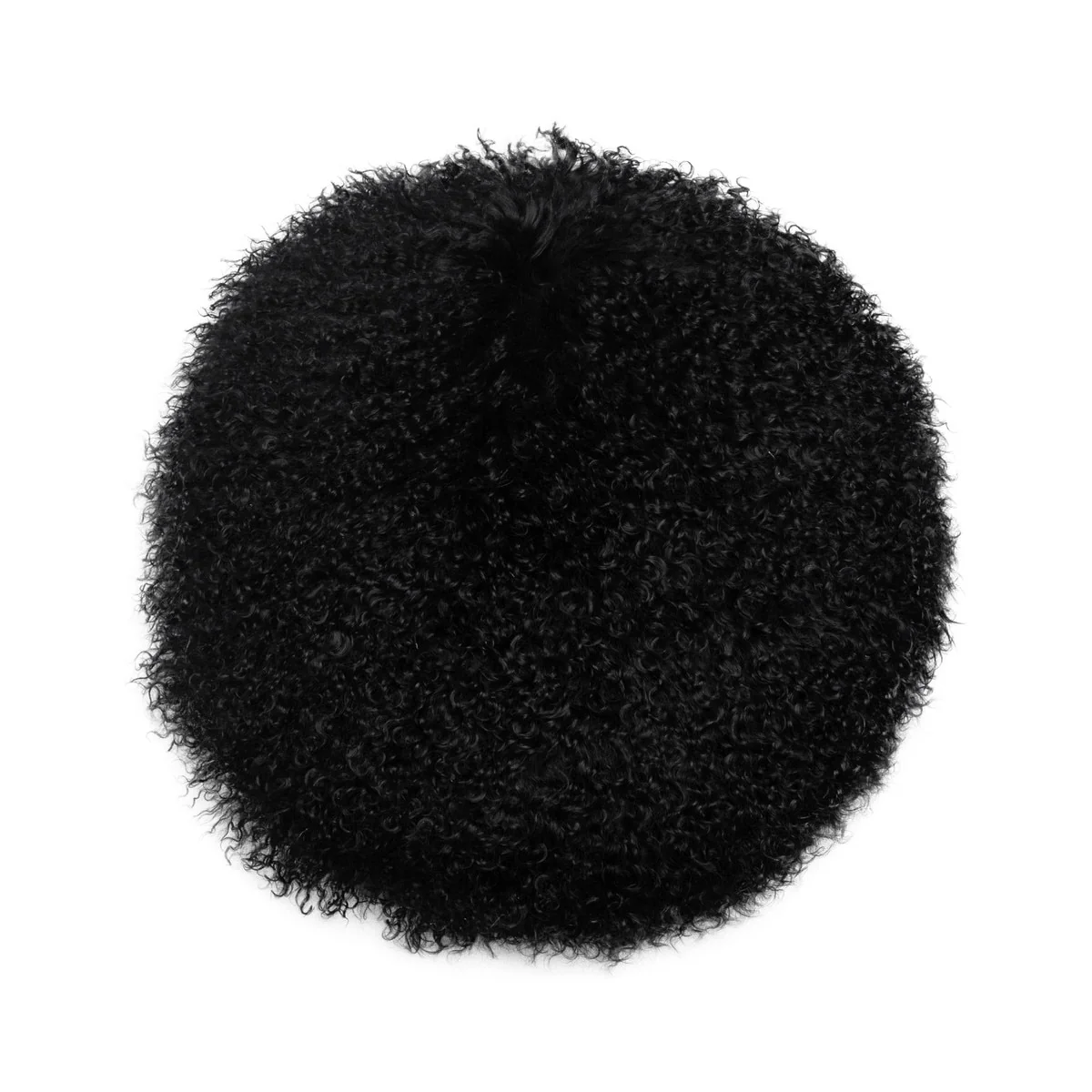 New Zealand  Sheepskin 16" Round Pillow - Image 6