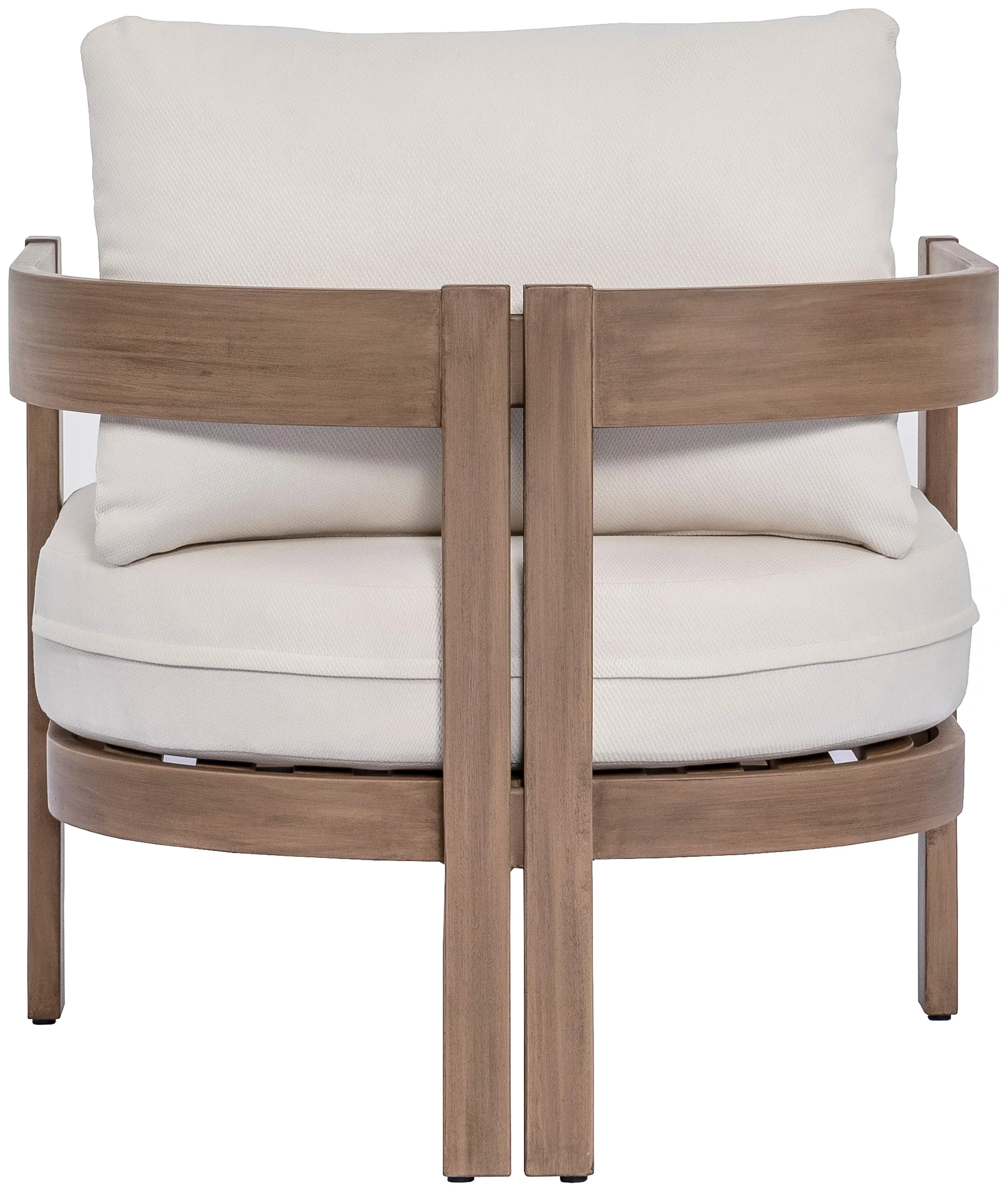 Newport Water Resistant Fabric Upholstered Outdoor Patio Chair - Image 14