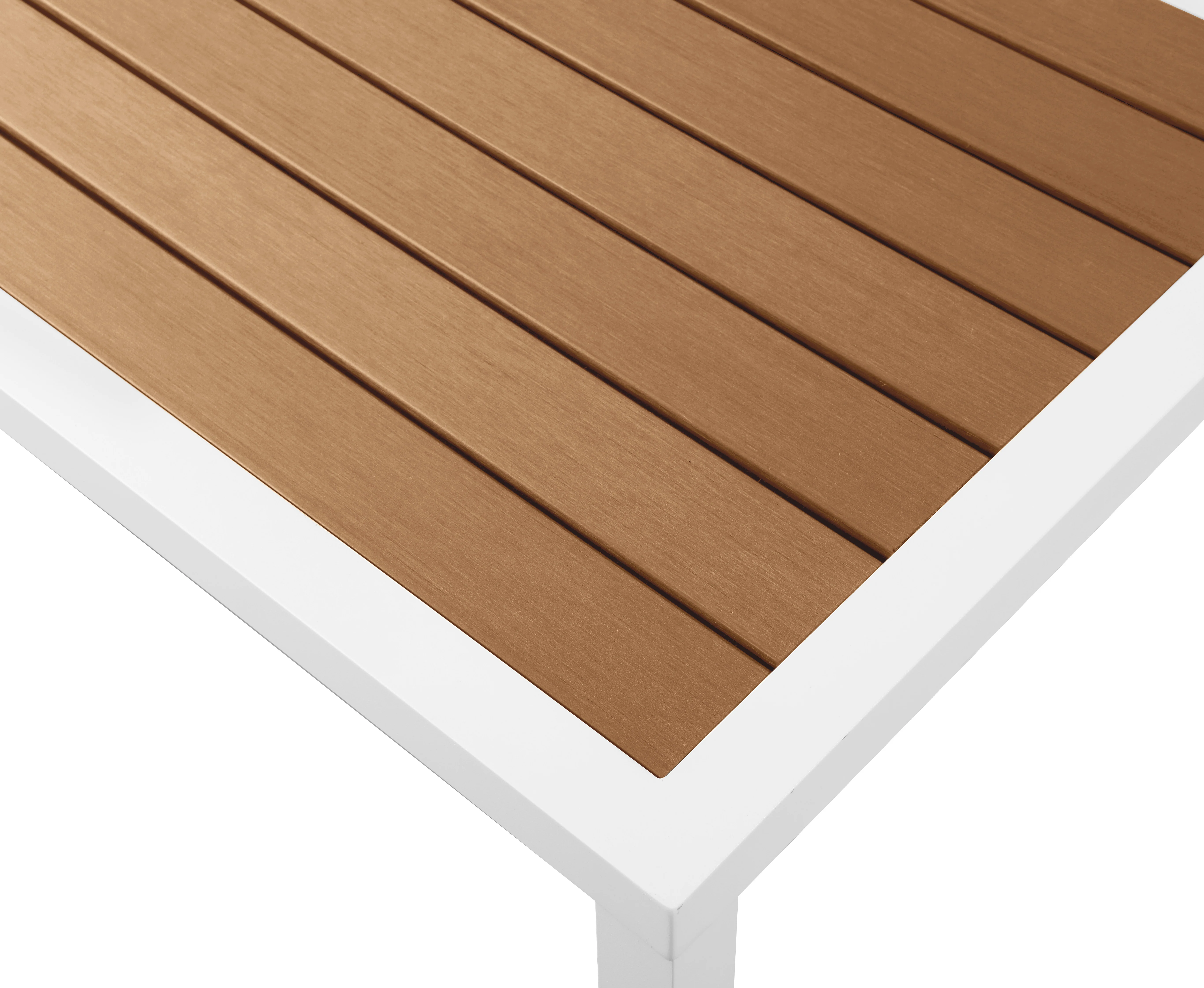 Nizuc Aluminum Outdoor Patio End Table - Image 5
