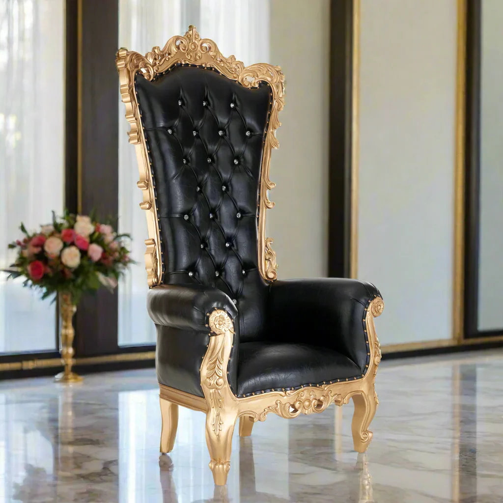 Noella Royal Throne Chair - Image 4