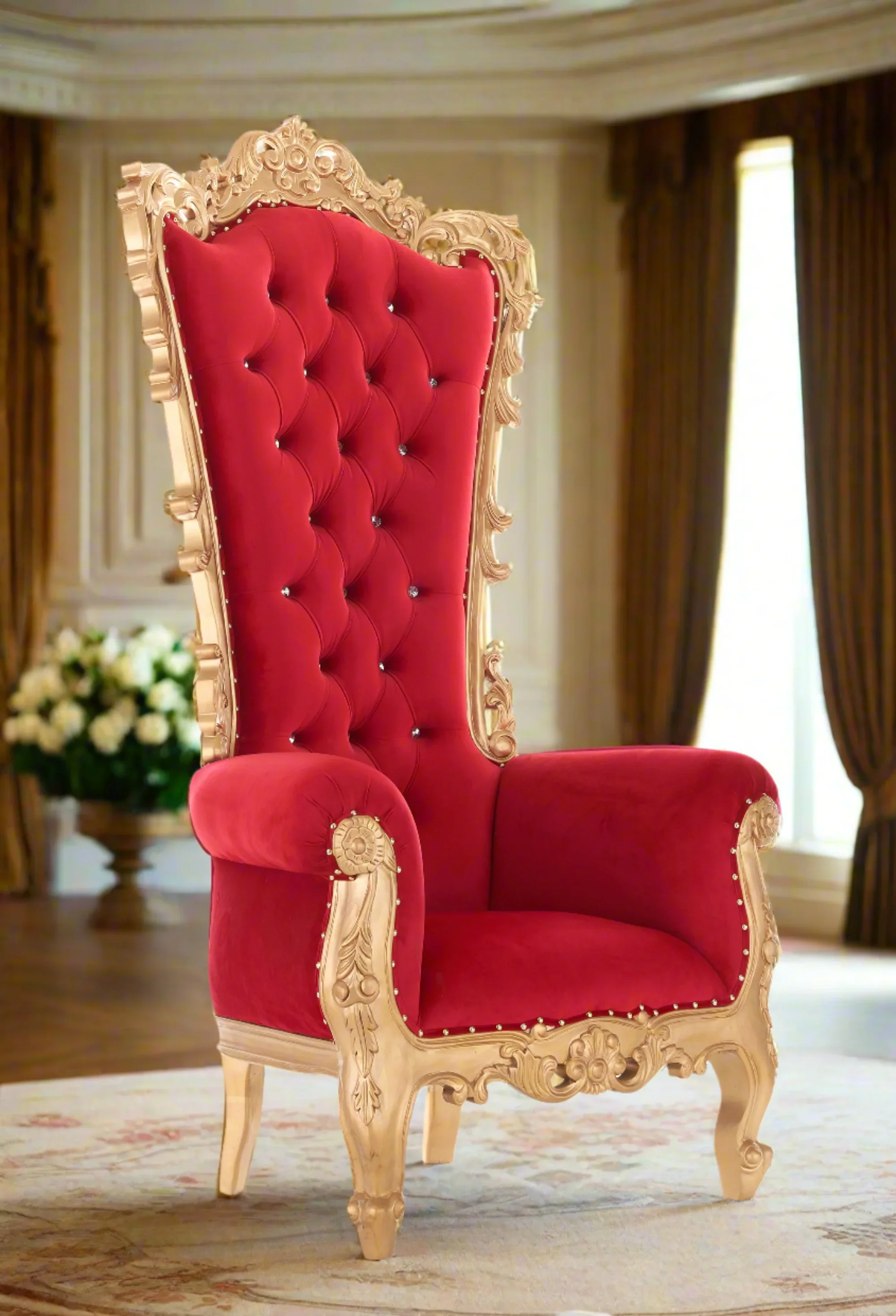 Noella Royal Throne Chair - Image 6