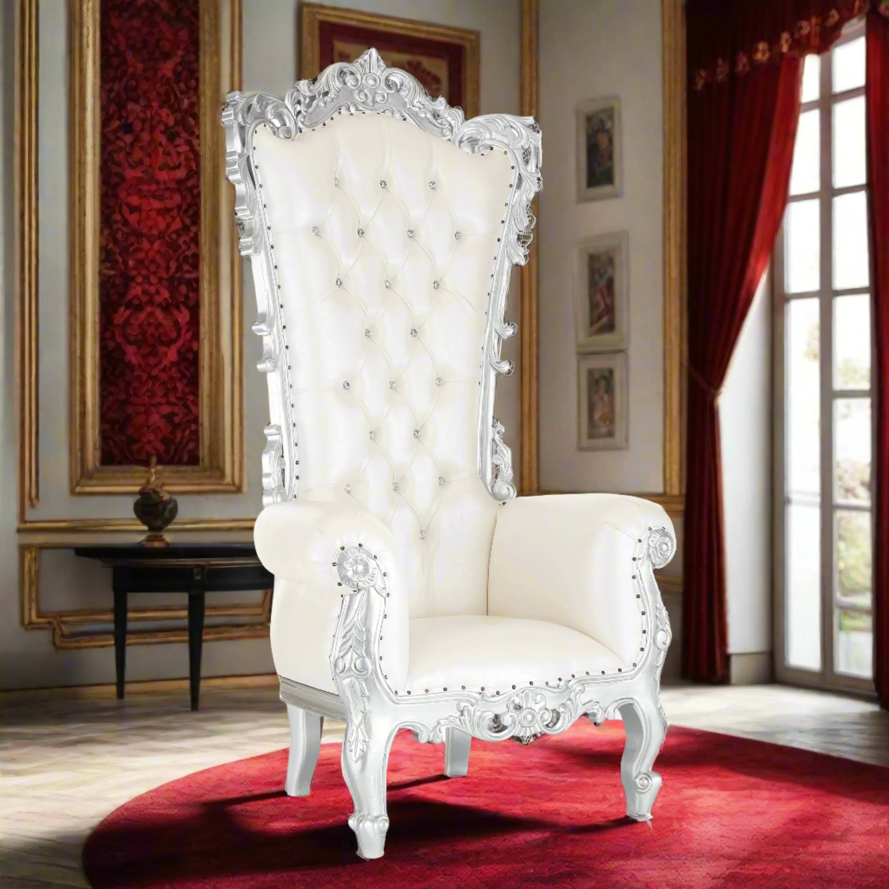 Noella Royal Throne Chair - Image 8