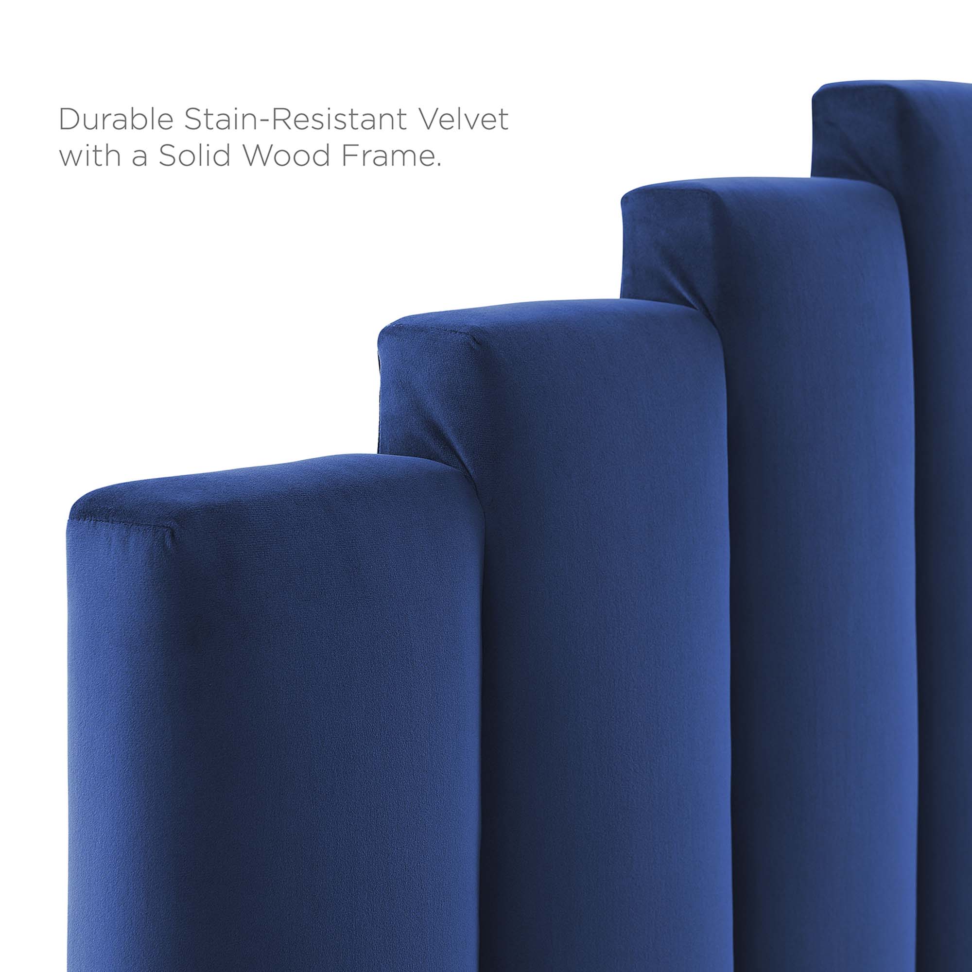 Noelle Performance Velvet Headboard - Image 31
