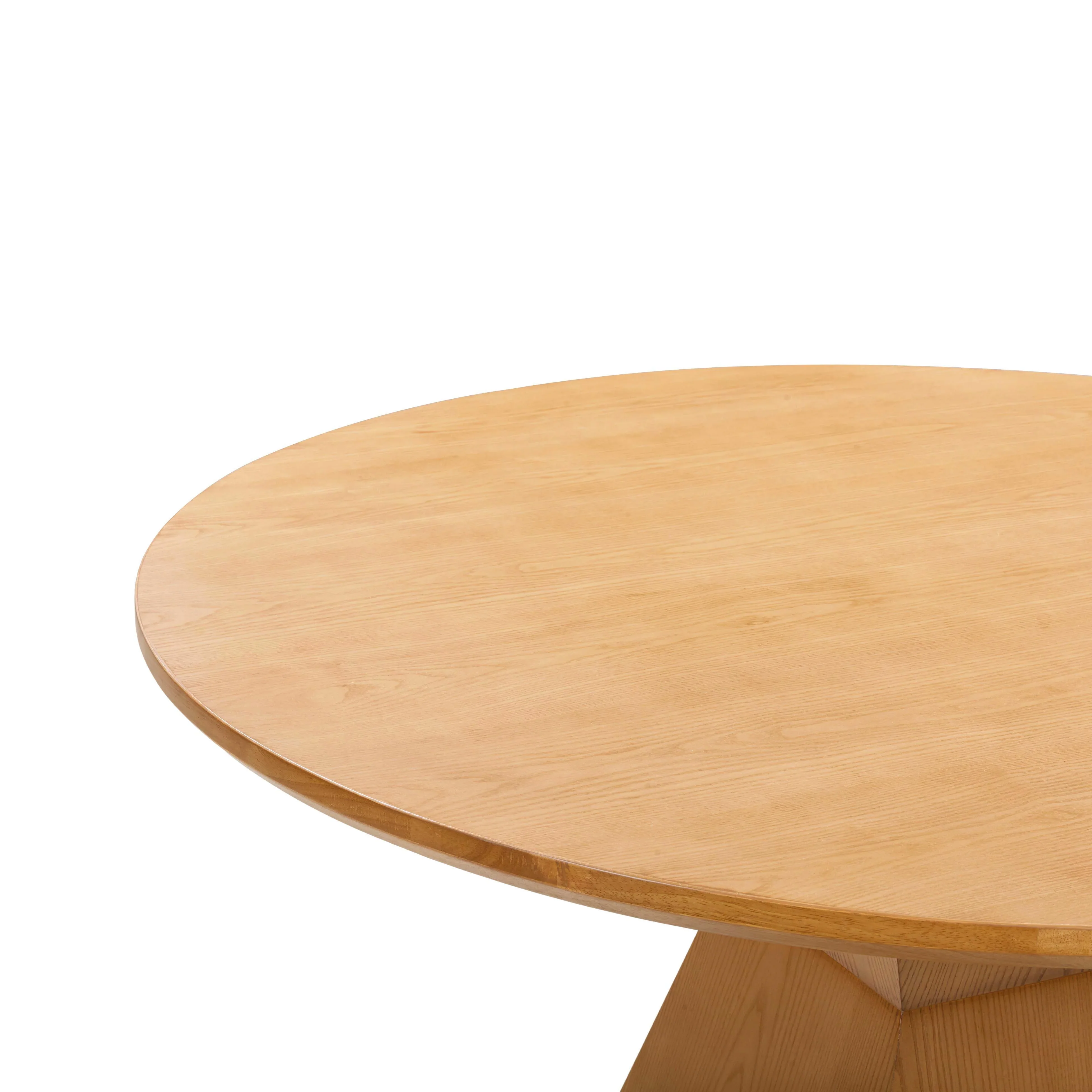 Nolan 56" Wood Round Dining Table - Image 4