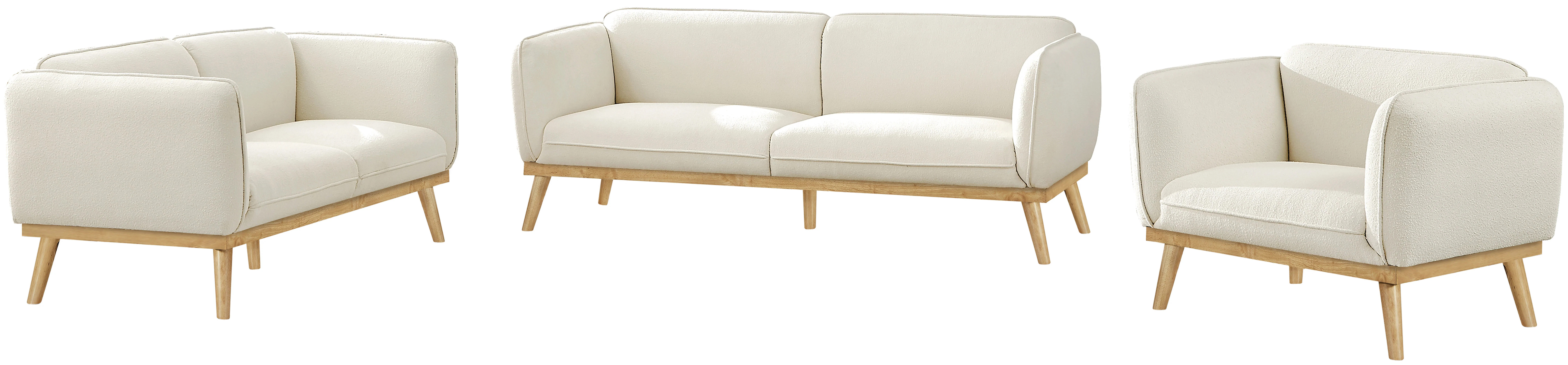 Nolita Boucle Fabric Sofa - Image 11