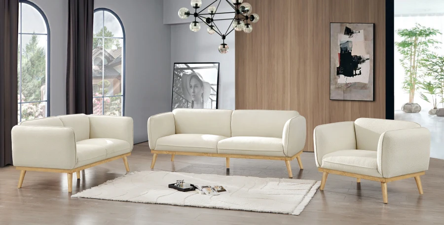Nolita Boucle Fabric Sofa - Image 12