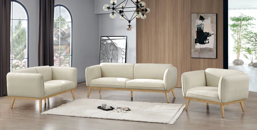 Nolita Boucle Fabric Sofa - Image 13