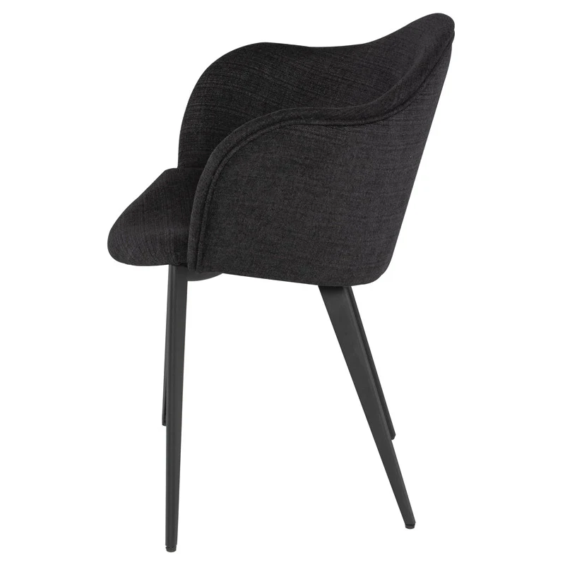 Nora Dining Chair (Titanium Steel Legs) - Image 5