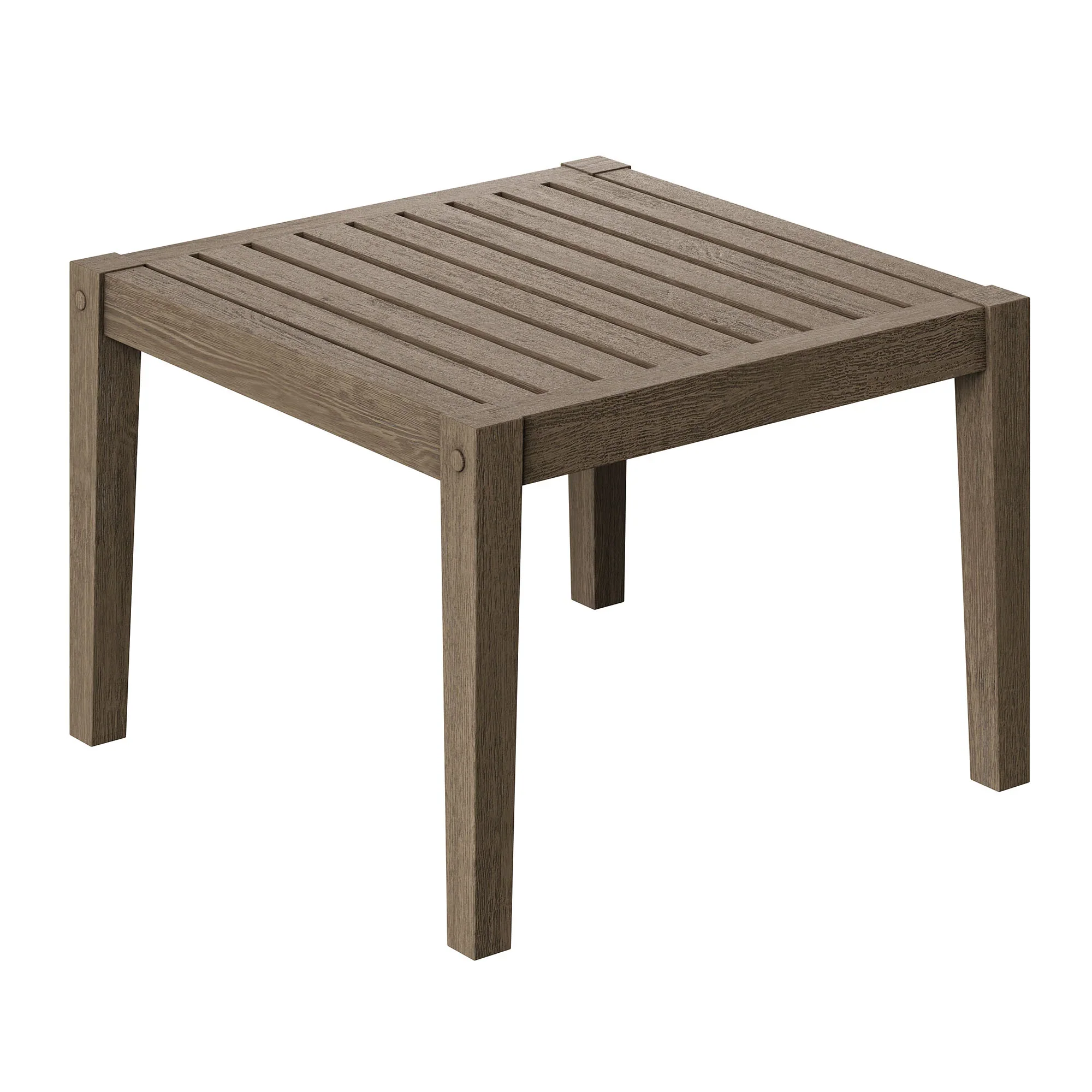 Northlake 3-Piece Outdoor Teak Wood Furniture Set with Chaise Lounges and Side Table - Image 26