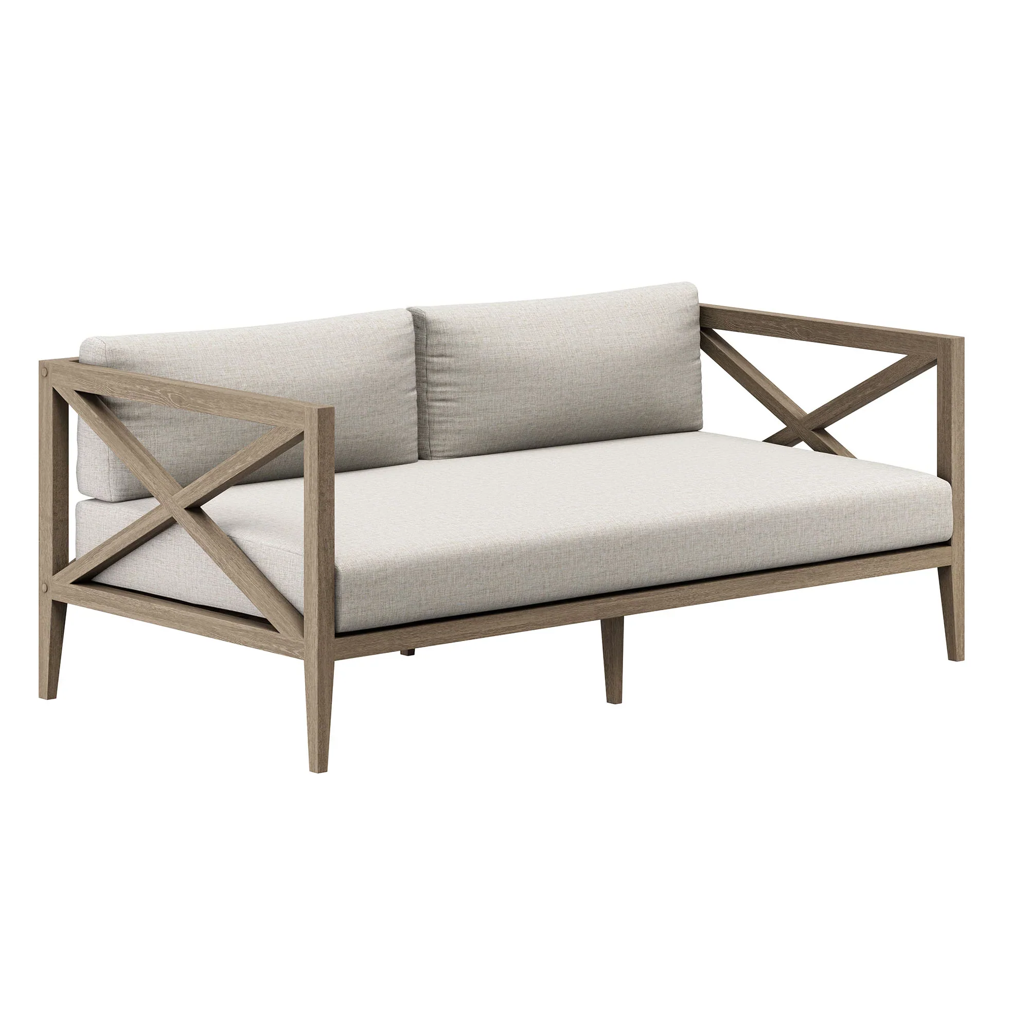 Northlake 5-Piece Outdoor Teak Wood Furniture Set - Image 14