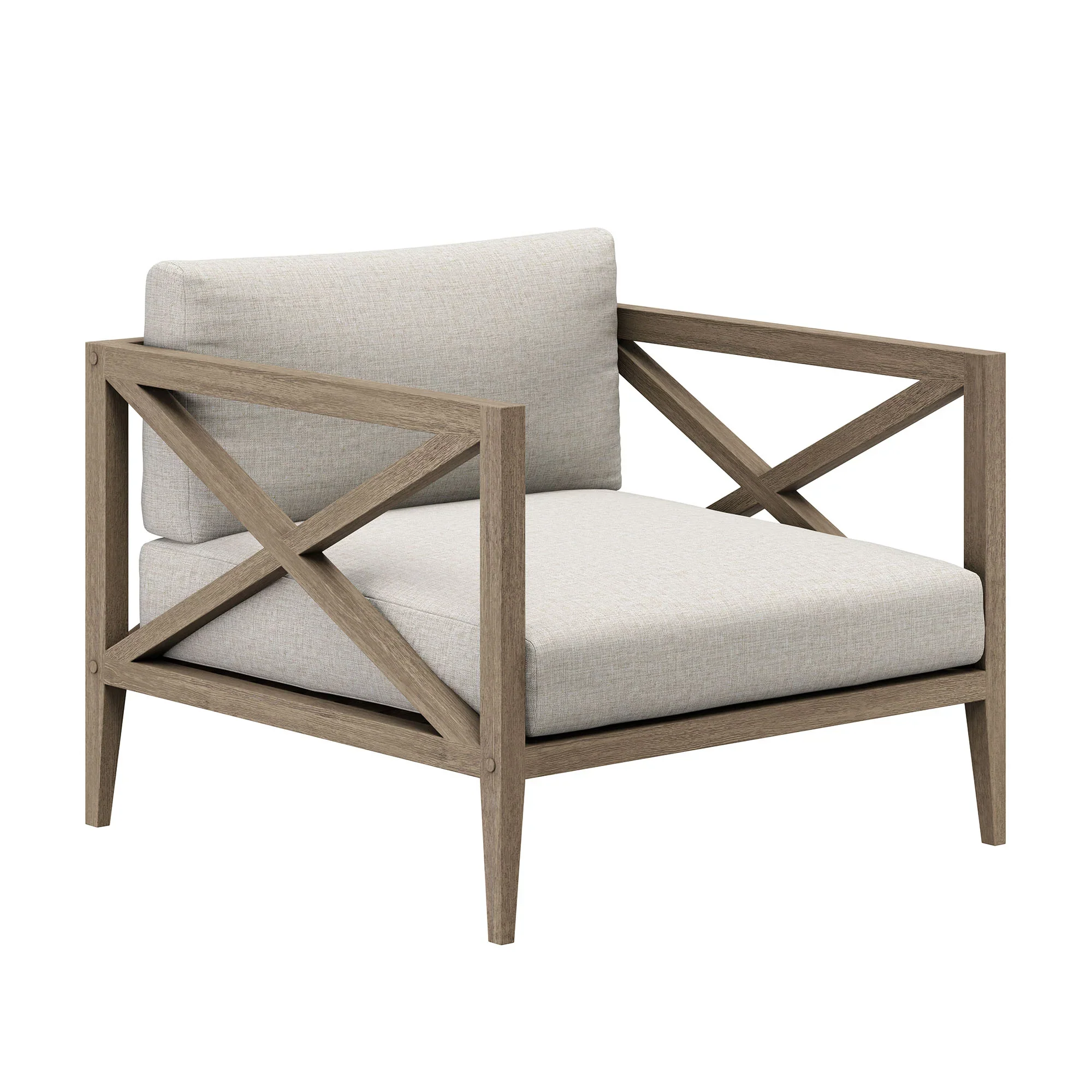 Northlake 5-Piece Outdoor Teak Wood Furniture Set - Image 15