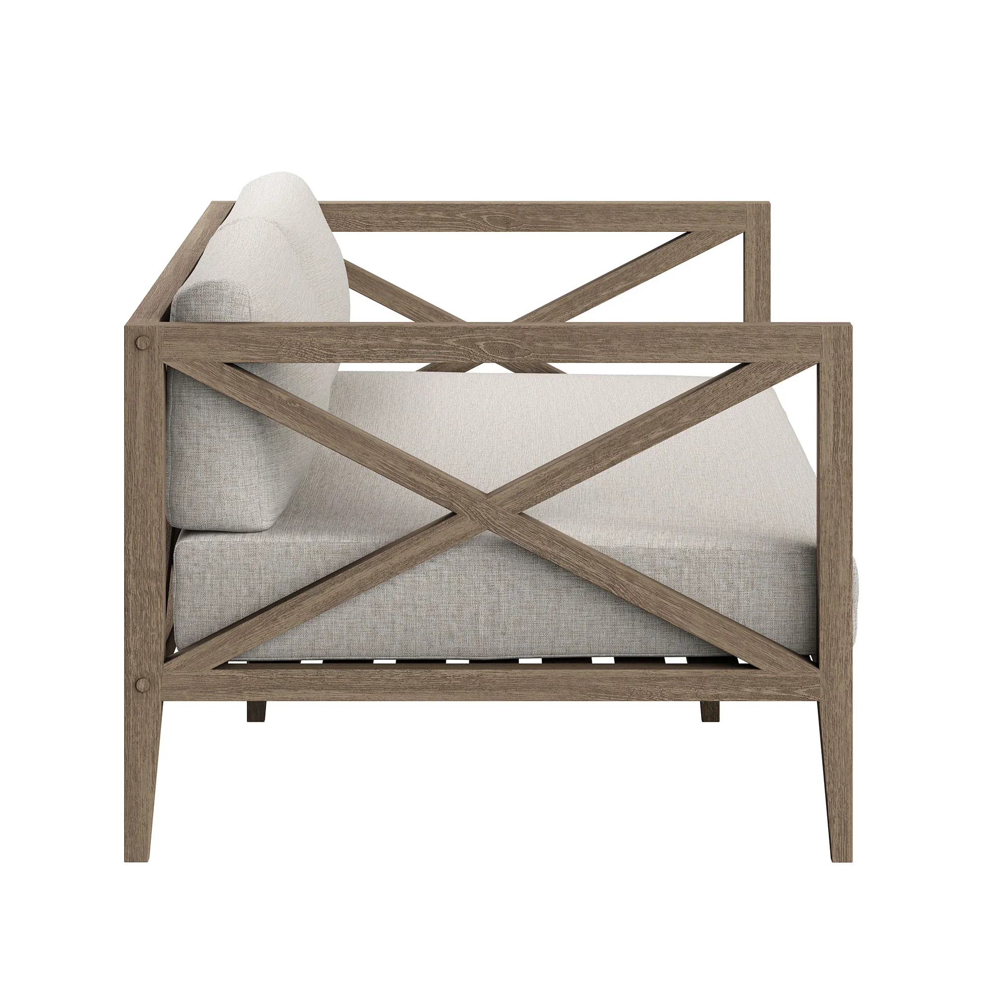 Northlake 5-Piece Outdoor Teak Wood Furniture Set - Image 16