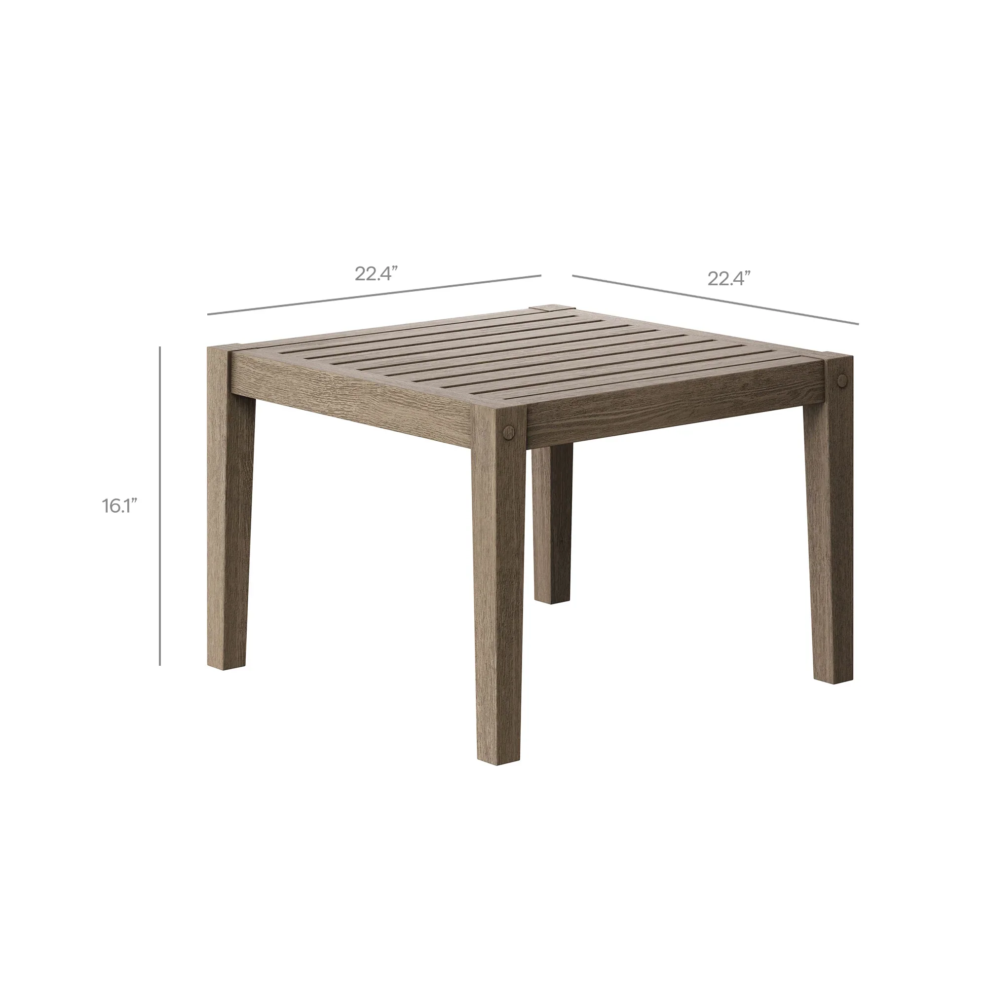 Northlake 5-Piece Outdoor Teak Wood Furniture Set - Image 8