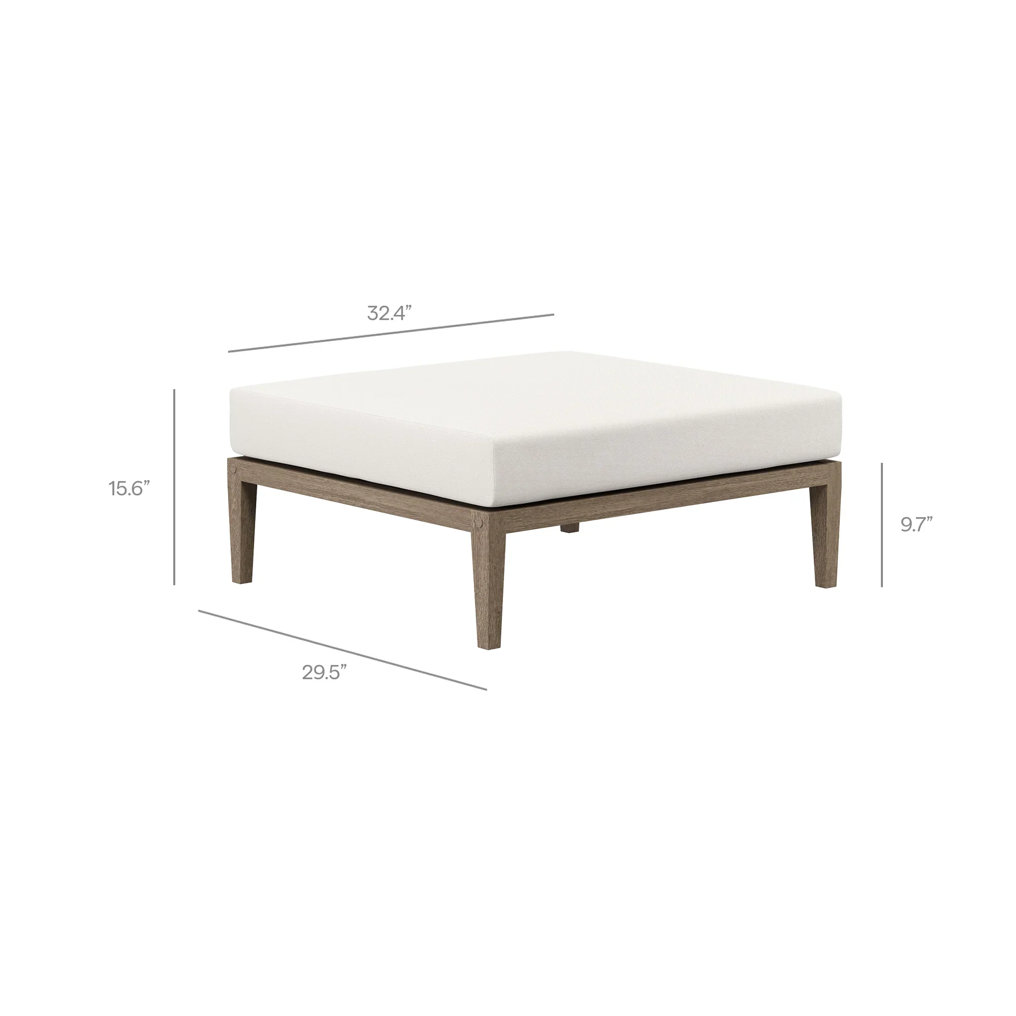 Northlake 5-Piece Outdoor Teak Wood Furniture Set - Image 9